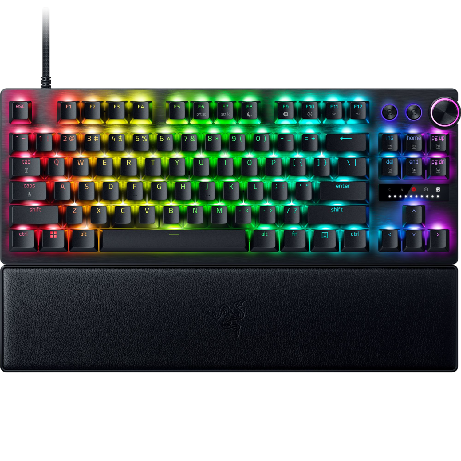 Razer Razer Huntsman V3 Pro Tenkeyless Bedraad Gamingtoetsenbord Zwart