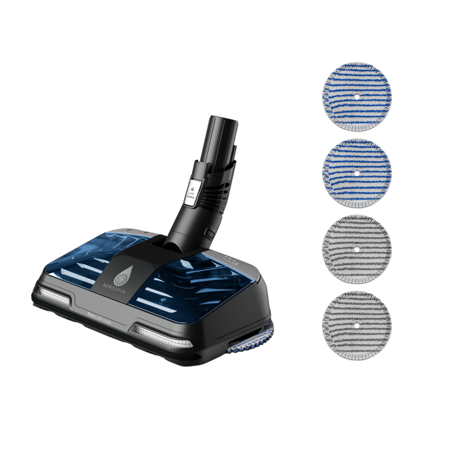 Rowenta Rowenta Zr009c Aerospin 2-in-1 Zuigmond Voor Stofzuigen En Dweilen