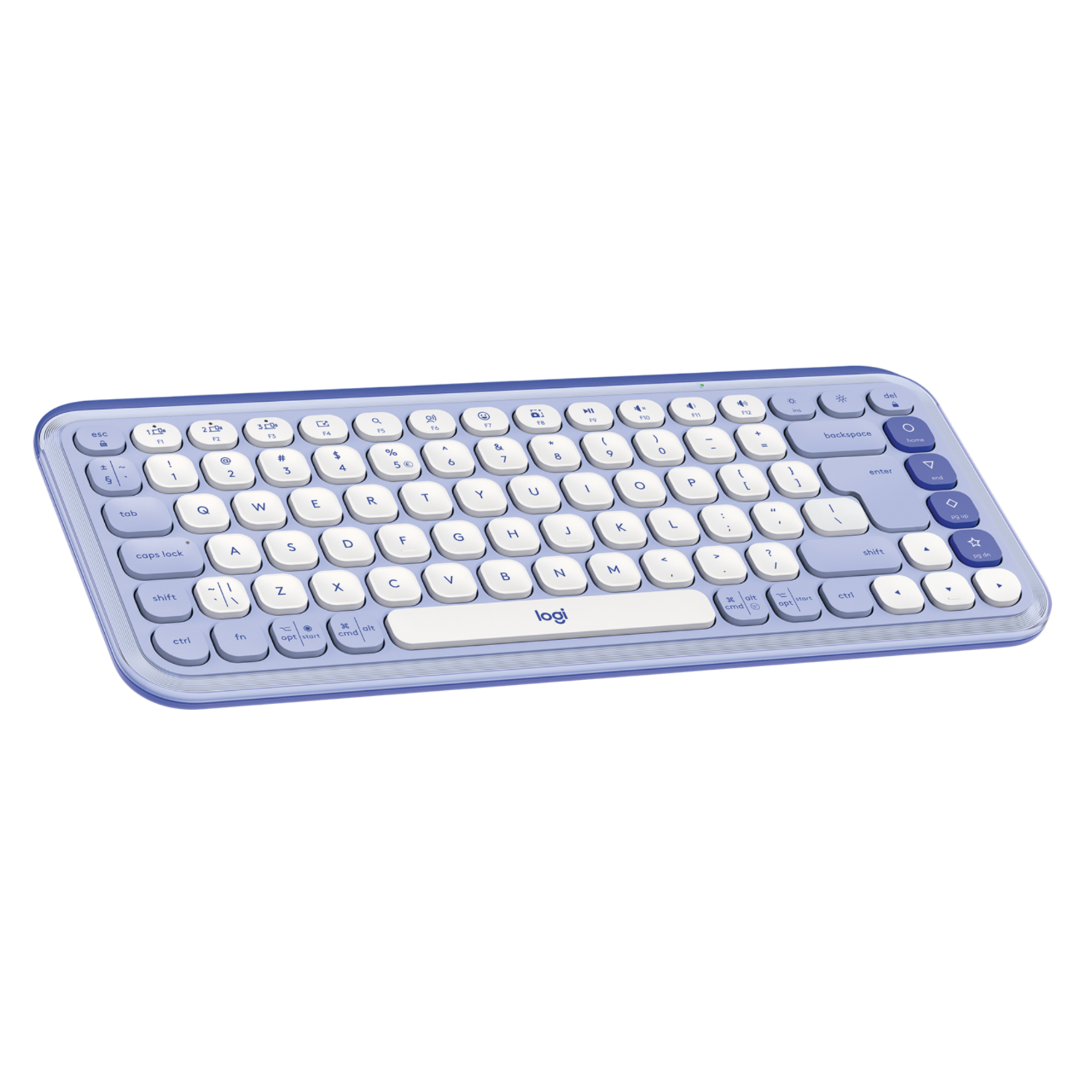 Logitech Logitech Pop Icon Keys Draadloos Toetsenbord Lila
