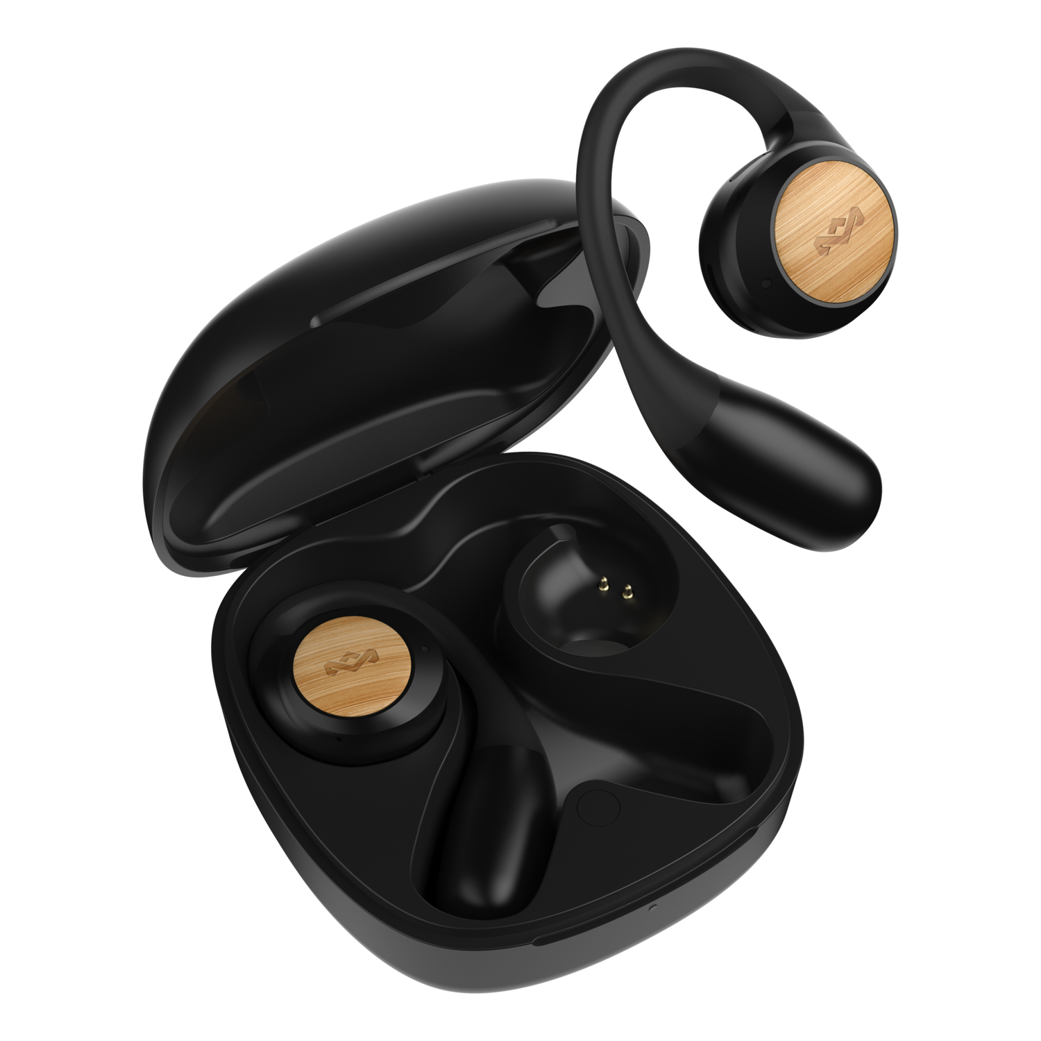 House Of Marley House Of Marley Liberate Open Ear Sb Oordopjes Zwart