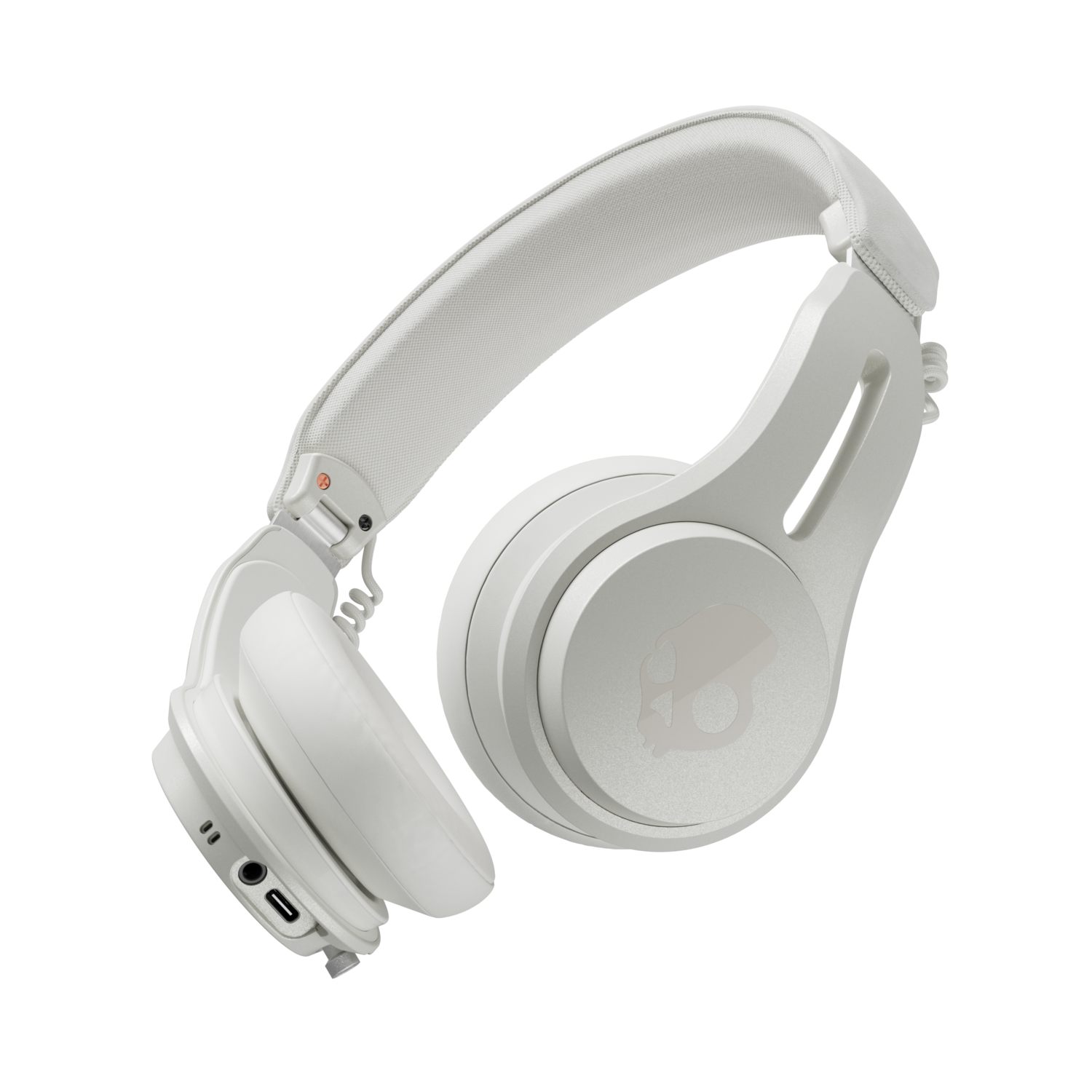 SKULLCANDY Skullcandy Skullcandy Icon Anc Bone/orange Hoofdtelefoon Wit