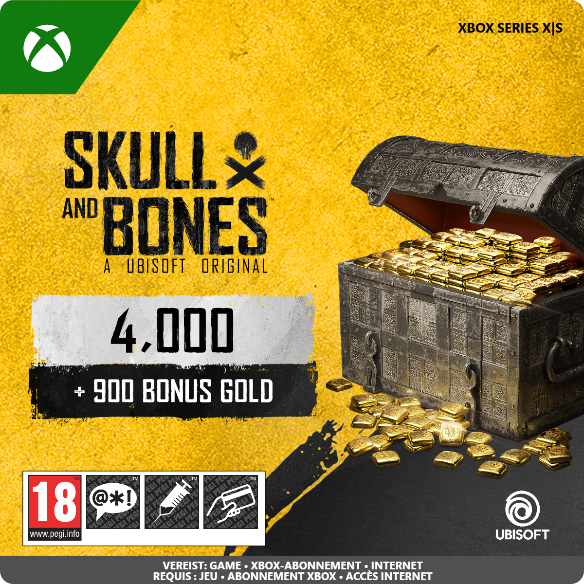 Microsoft Skull And Bones - 4900 Gold Xbox Series X