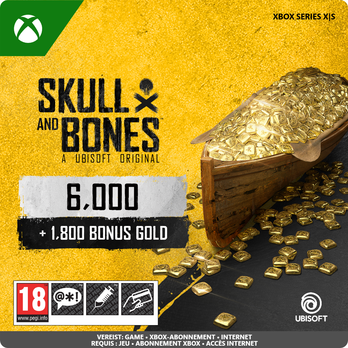 Microsoft Skull And Bones - 7800 Gold Xbox Series X