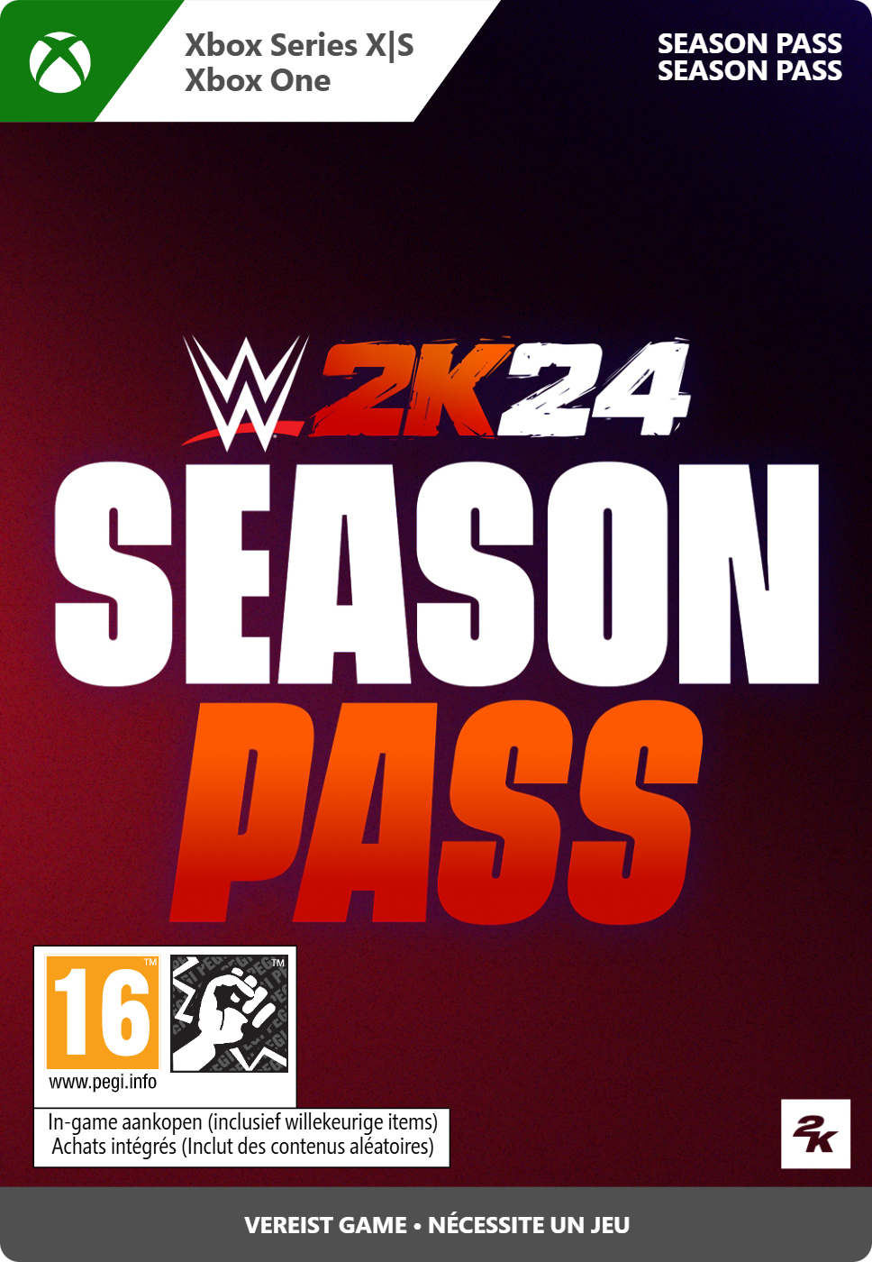 Microsoft Wwe 2k24 - Season Pass Xbox Series X