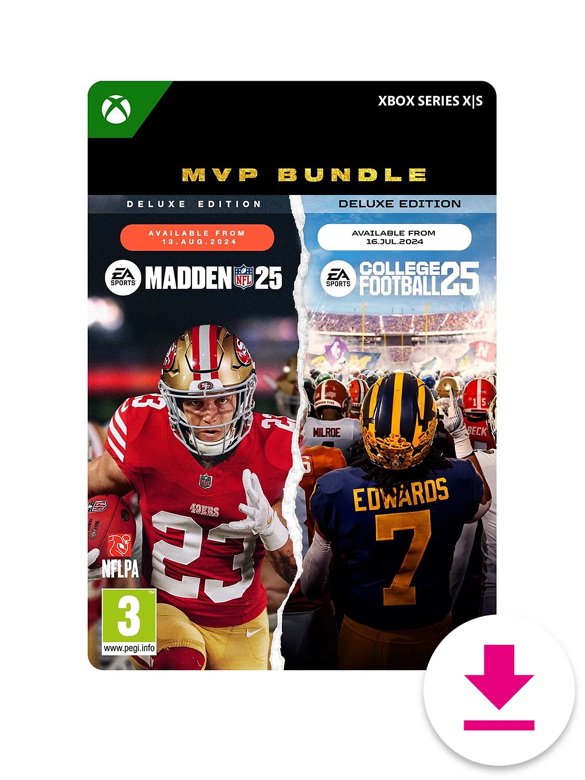 Microsoft Mvp Bundle Deluxe Edition (madden Nfl 25 & College Football 25) - Xbox Series X