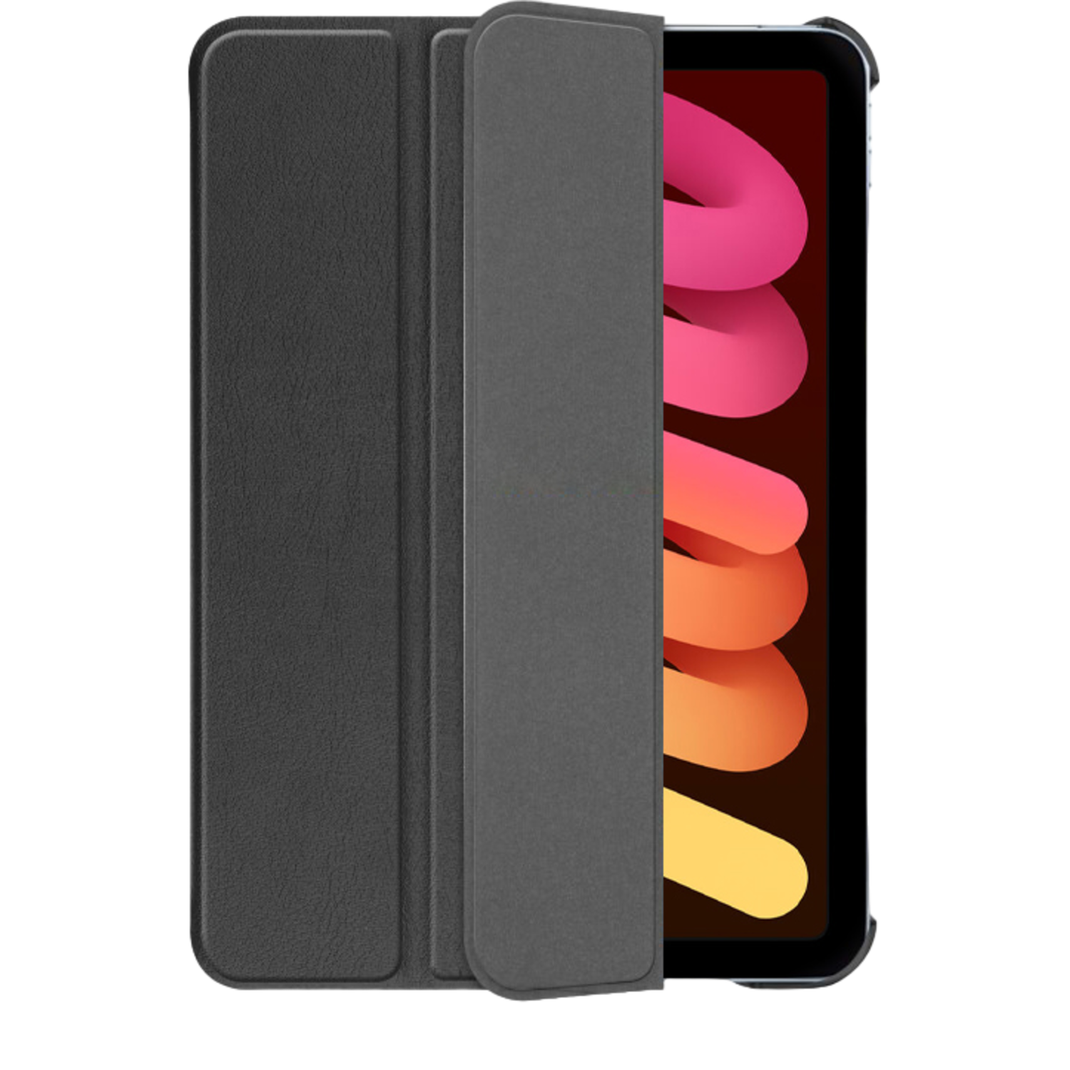 Just in case Just In Case Trifold Case Voor Apple Ipad Mini 7 (2024) - Zwart