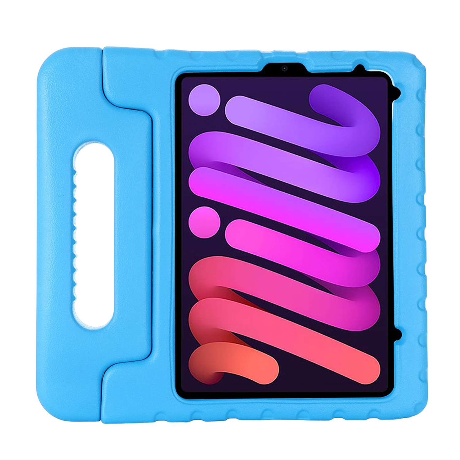 Just in case Just In Case Kids Cover Voor Apple Ipad Mini 7 (2024) - Blauw