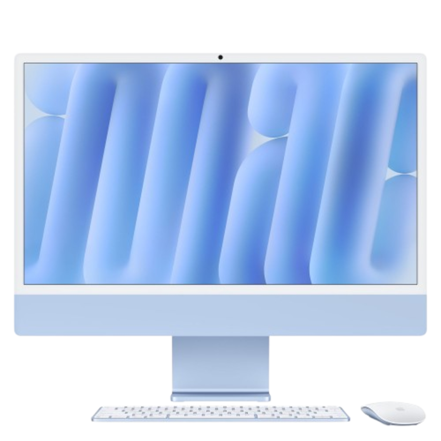Apple Apple Imac 24-inch Blauw (m4) - 10-core Cpu GPu 16gb 256gb All-in-one-pc