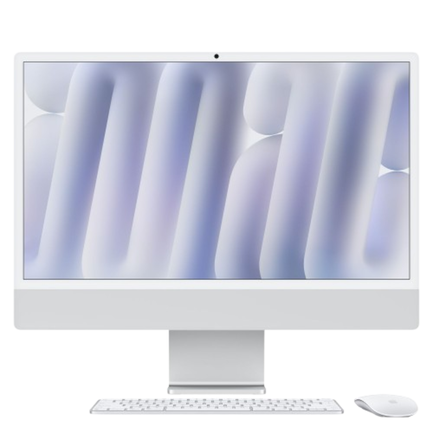 Apple Apple Imac 24-inch Nano Display Zilver (m4) - 10-core Cpu GPu 16gb 256gb All-in-one-pc