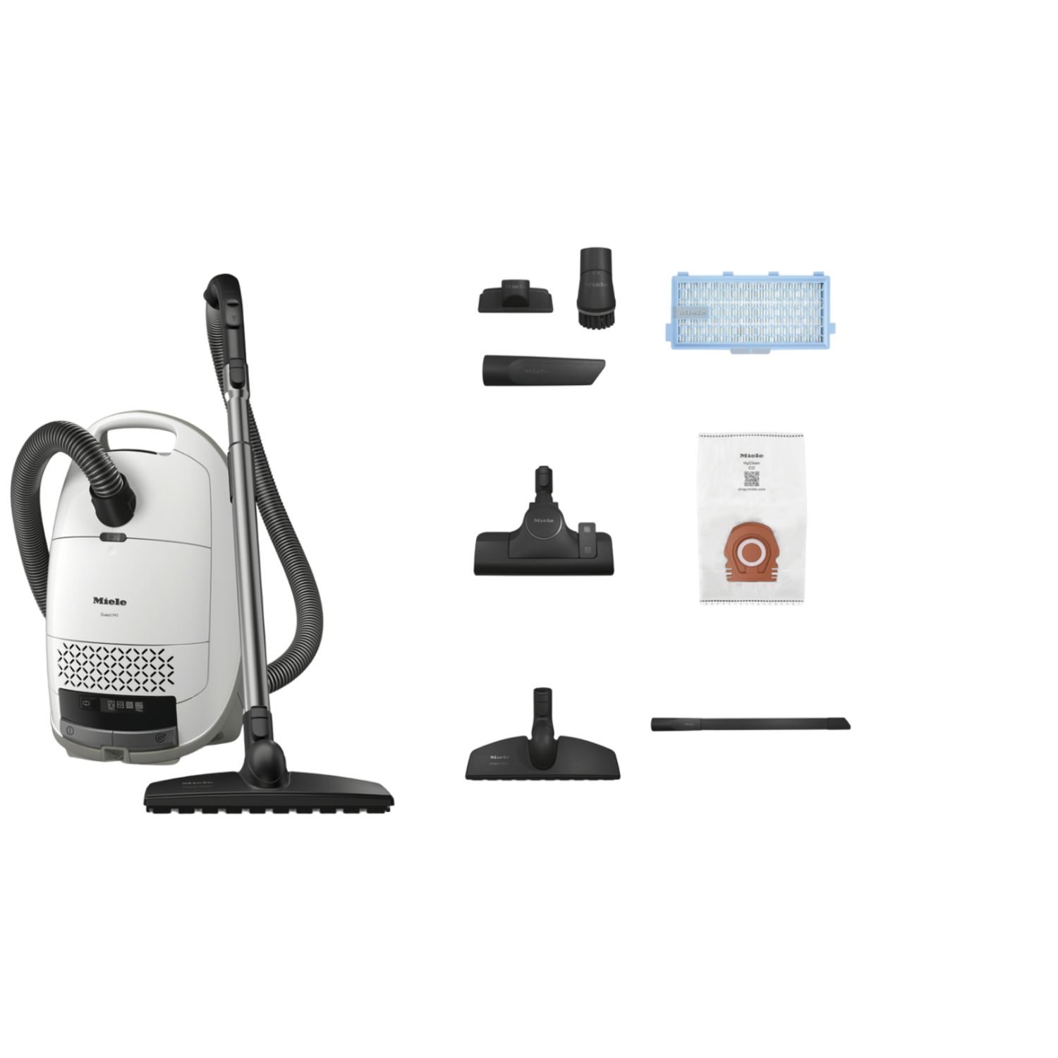 Miele Miele Guard M1 Parquet Flex Stofzuiger Met Zak Briljantwit