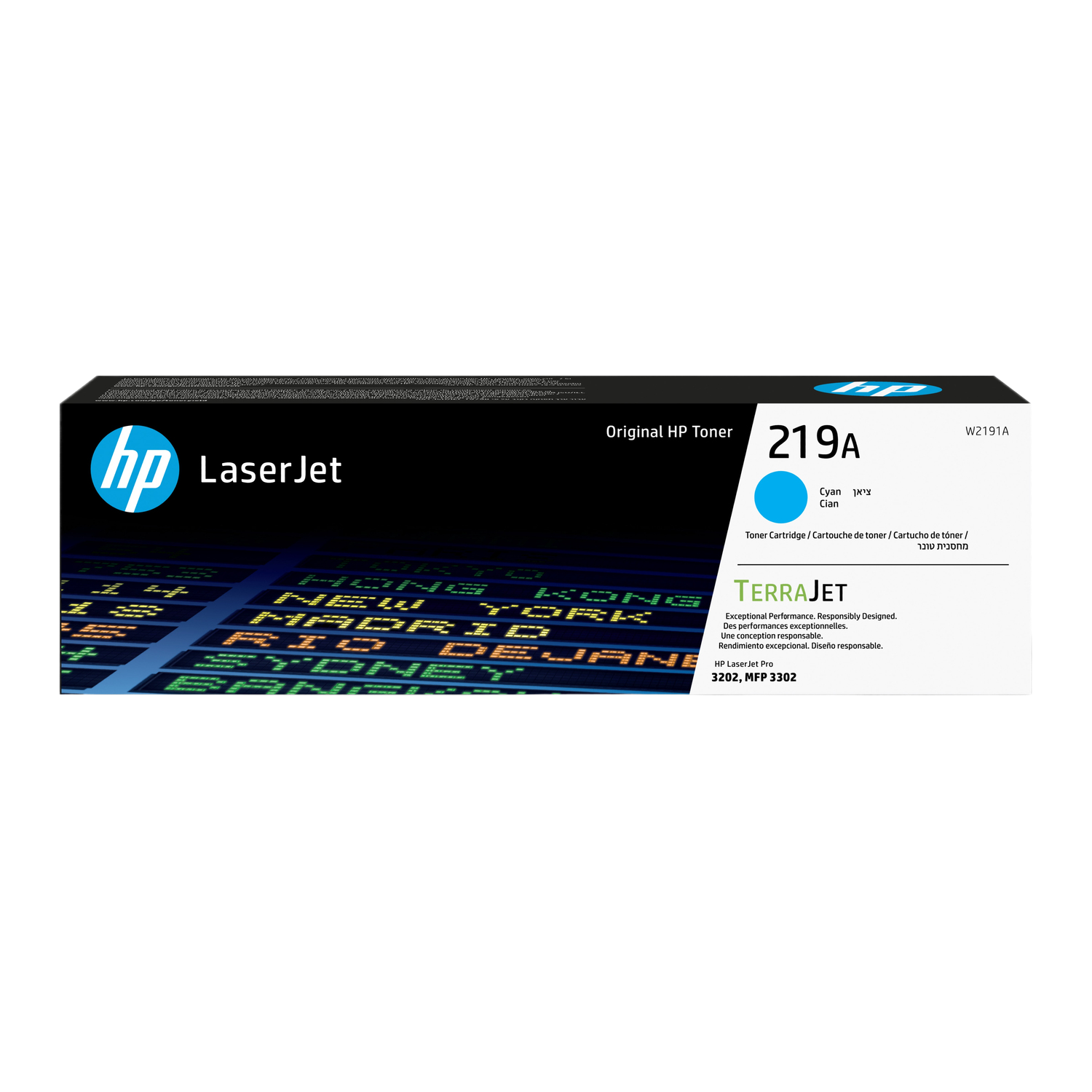 HP HP 219a Toner Origineel Blauw