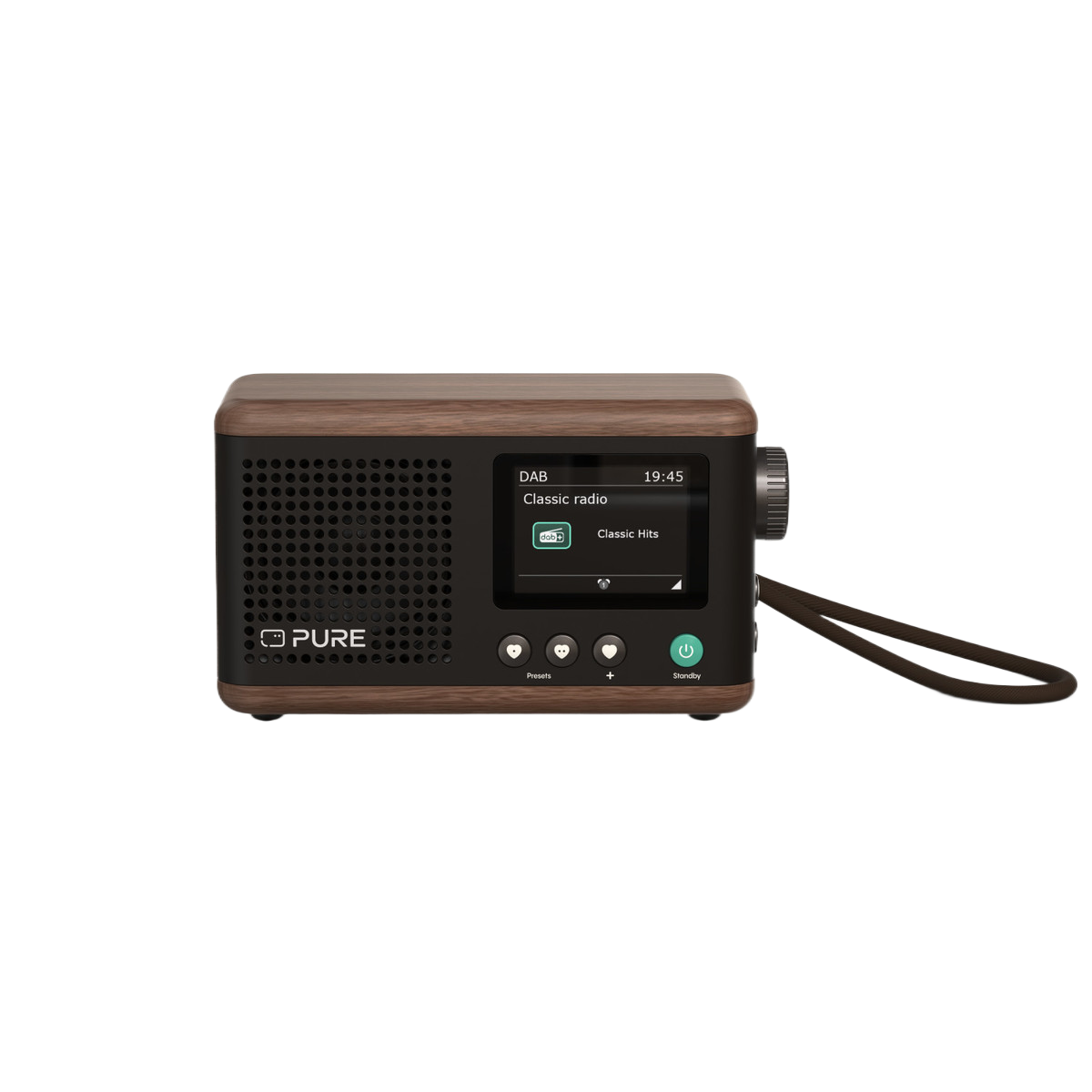 Pure Pure Classic Mini Dab Radio Walnoot
