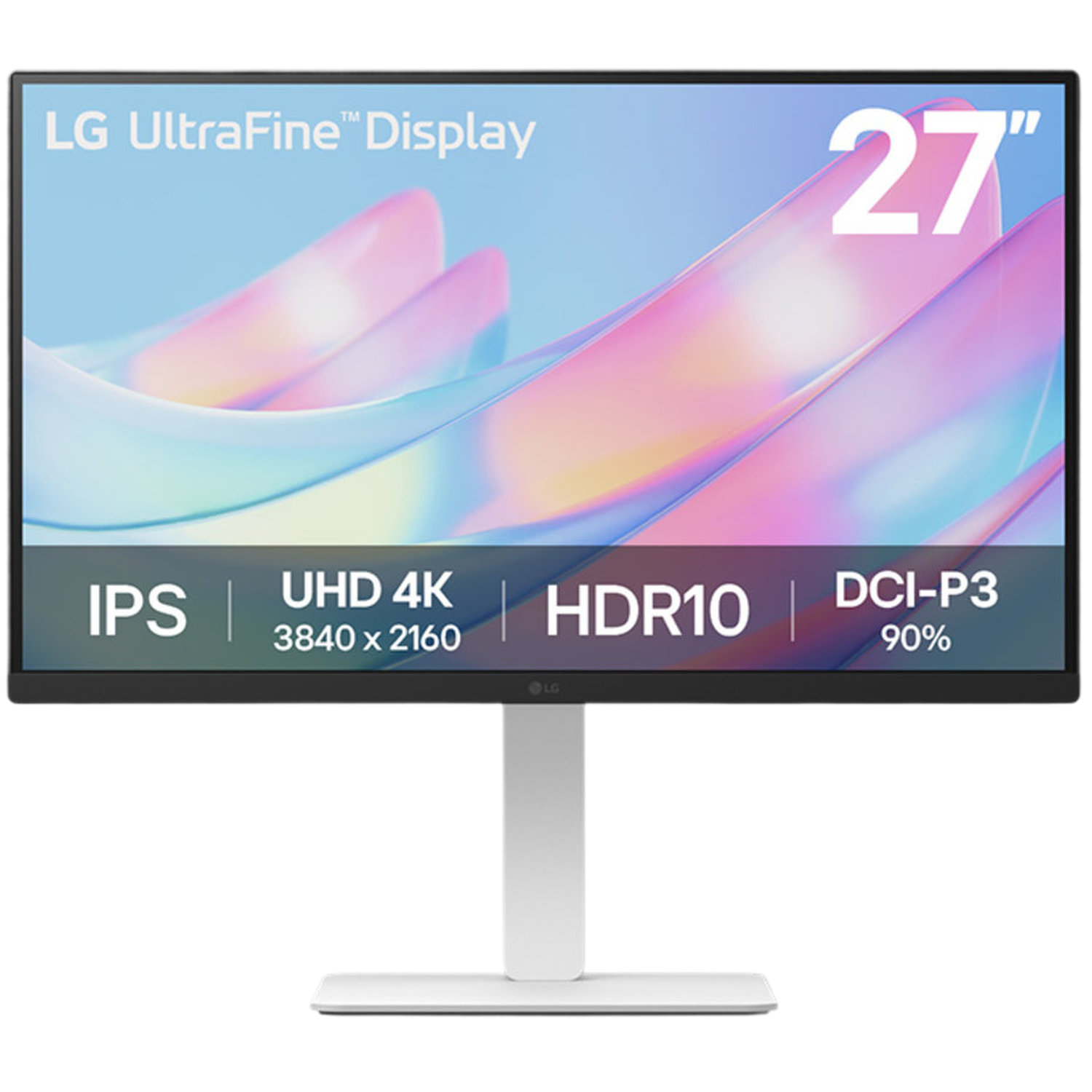 LG LG Ultrafine 27us550-w.aeu - 27 Inch 3840 X 2160 (ultra Hd 4k) Ips-paneel In Hoogte Verstelbaar