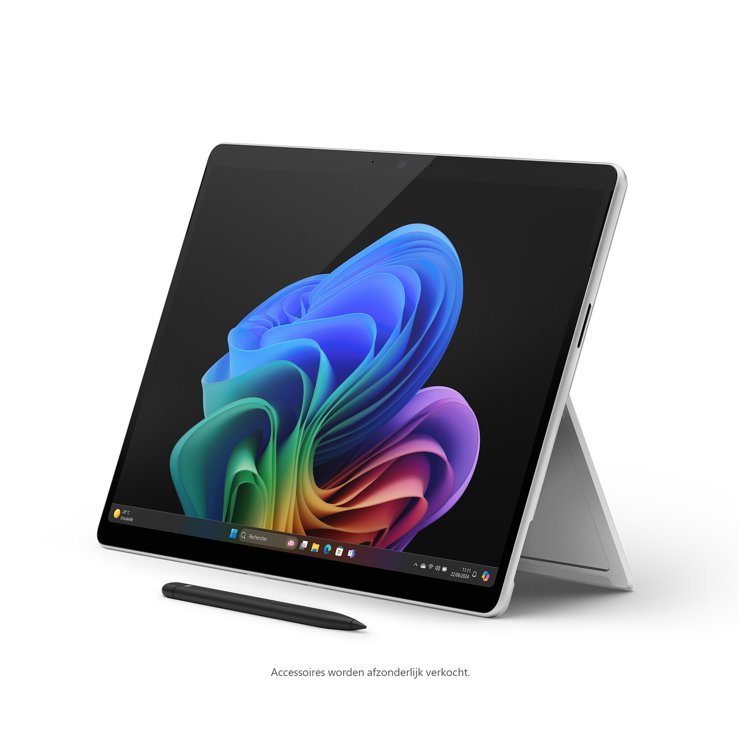 Microsoft Surface Pro - 13 Inch Snapdragon X Plus 16 Gb 512 Platinum Copilot+ Pc Geen Oplader
