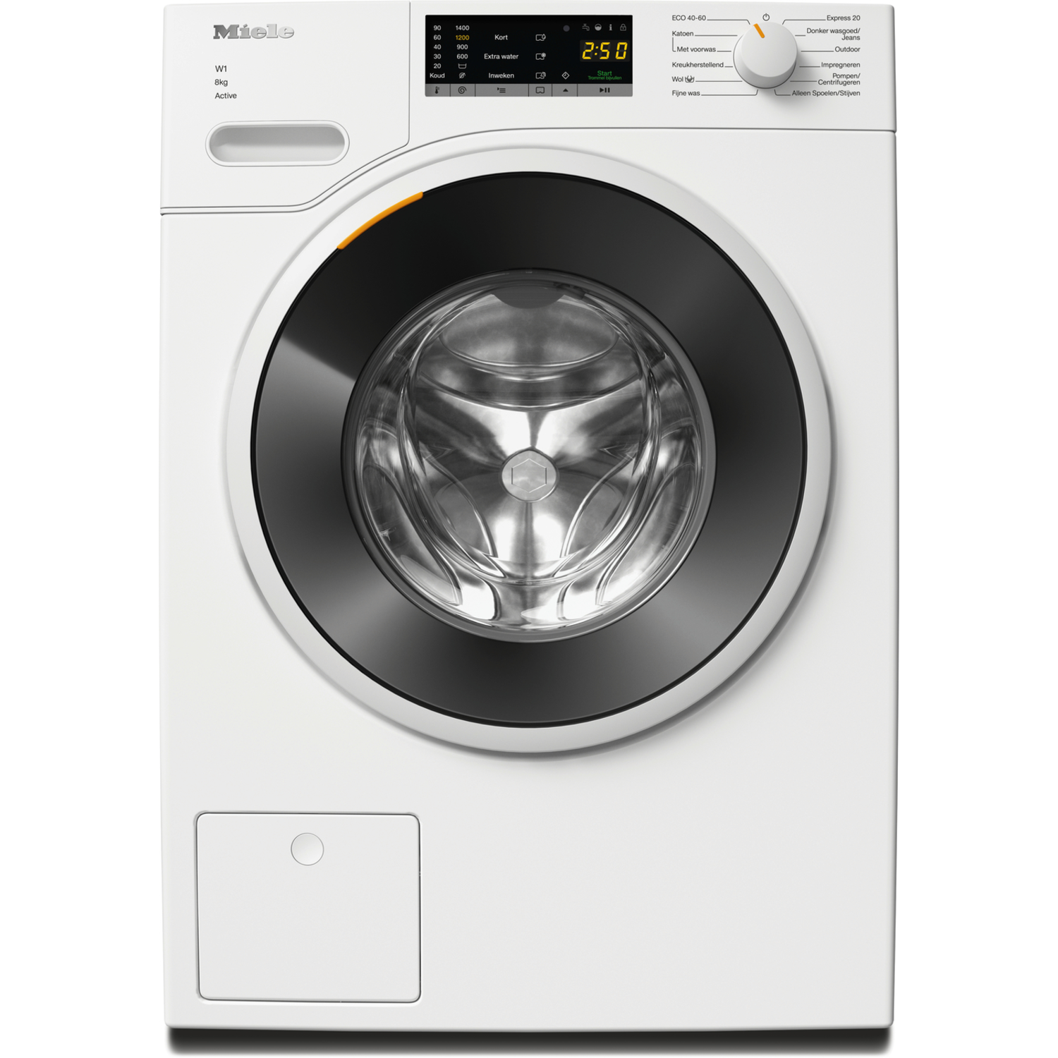 Miele Miele Wwa 120 Wcs - Wasmachine Voorlader 8 Kg 1400 Rpm 72 Db