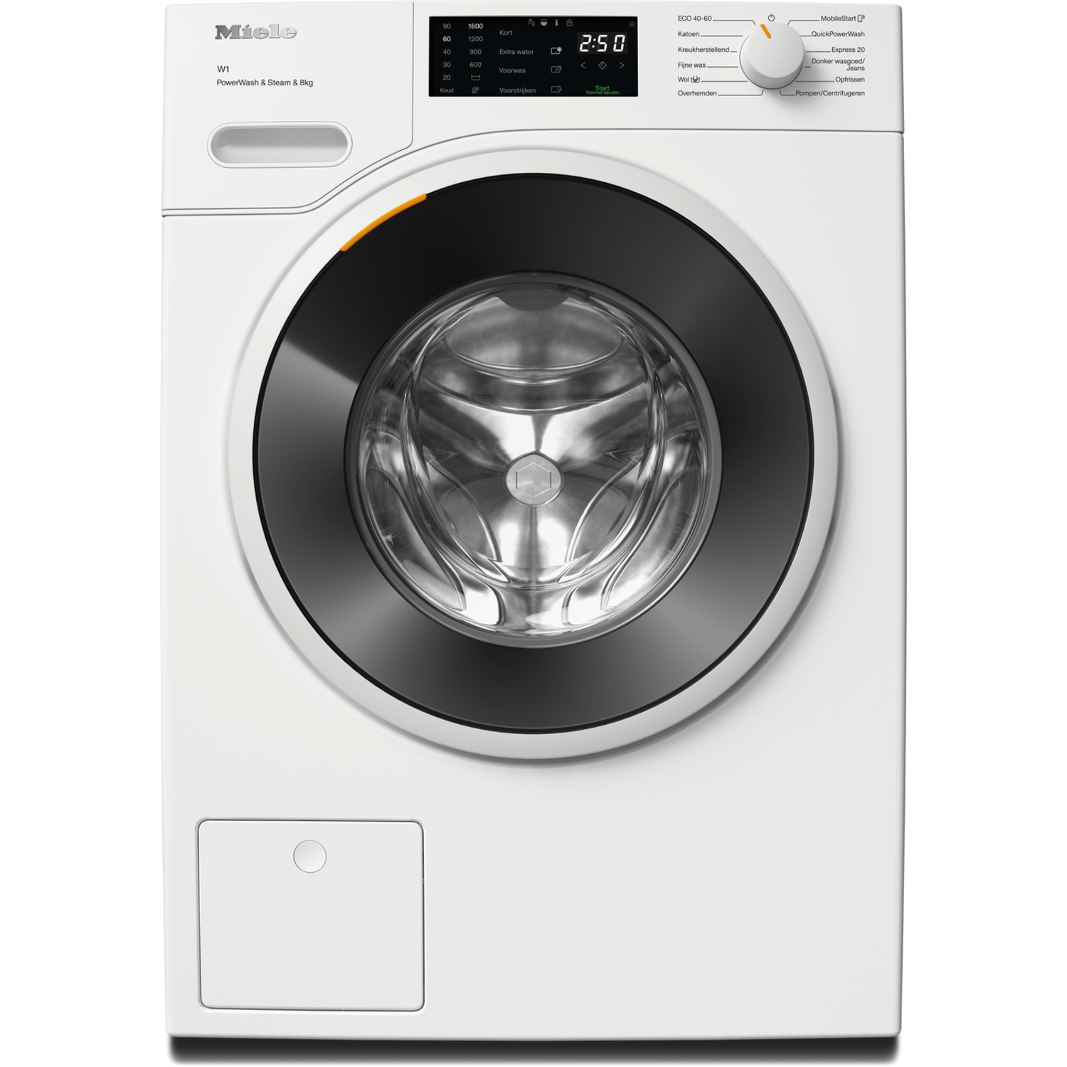 Miele Miele Wwc 380 Wcs Powerwash - Wasmachine Voorlader 8 Kg 1600 Rpm 73 Db
