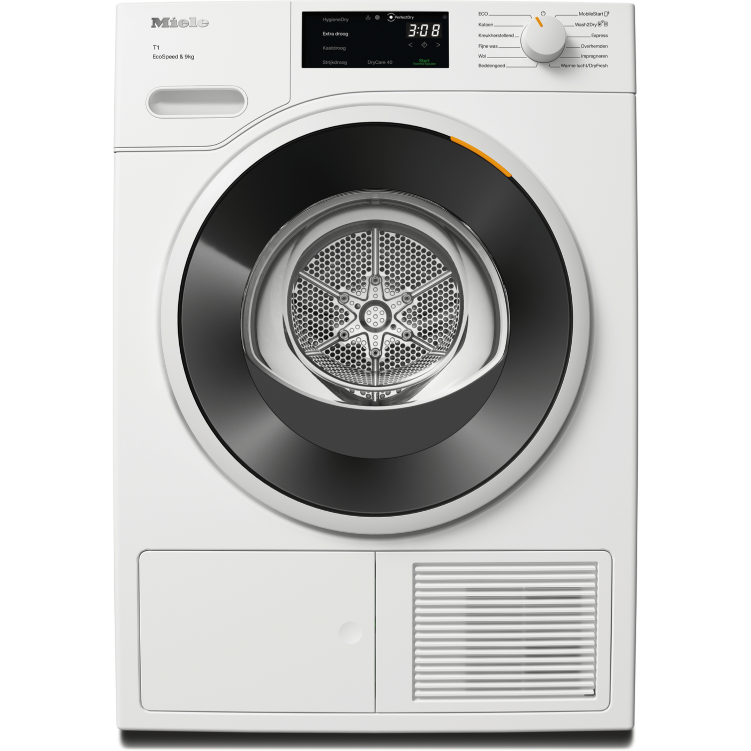 Miele Miele Twd 640 Wp Ecospeed - Warmtepompdroger 9 Kg 66 Db Energielabel C