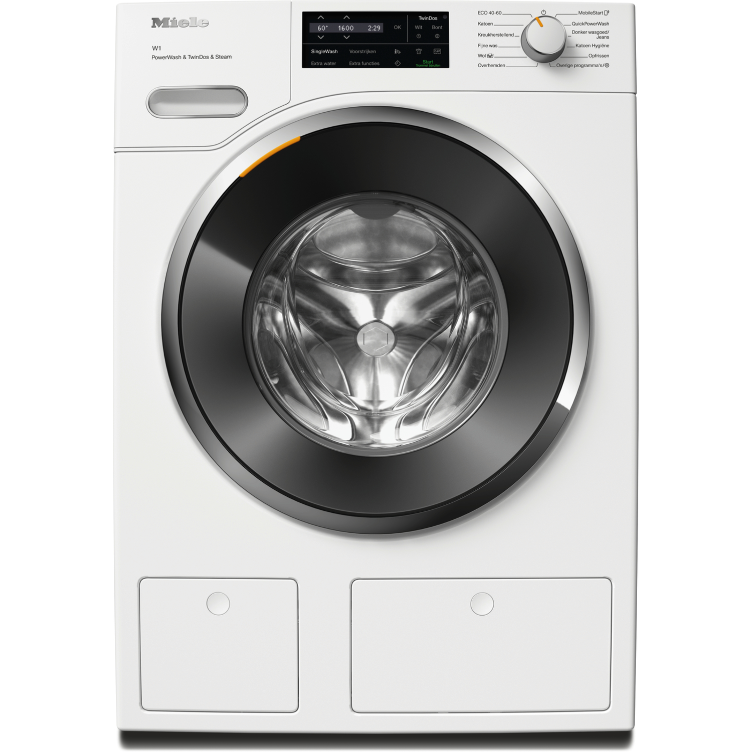 Miele Miele Wwj 880 Wcs Powerwash Twindos - Wasmachine Voorlader 9 Kg 1600 Rpm 68 Db Automatisch Doseren