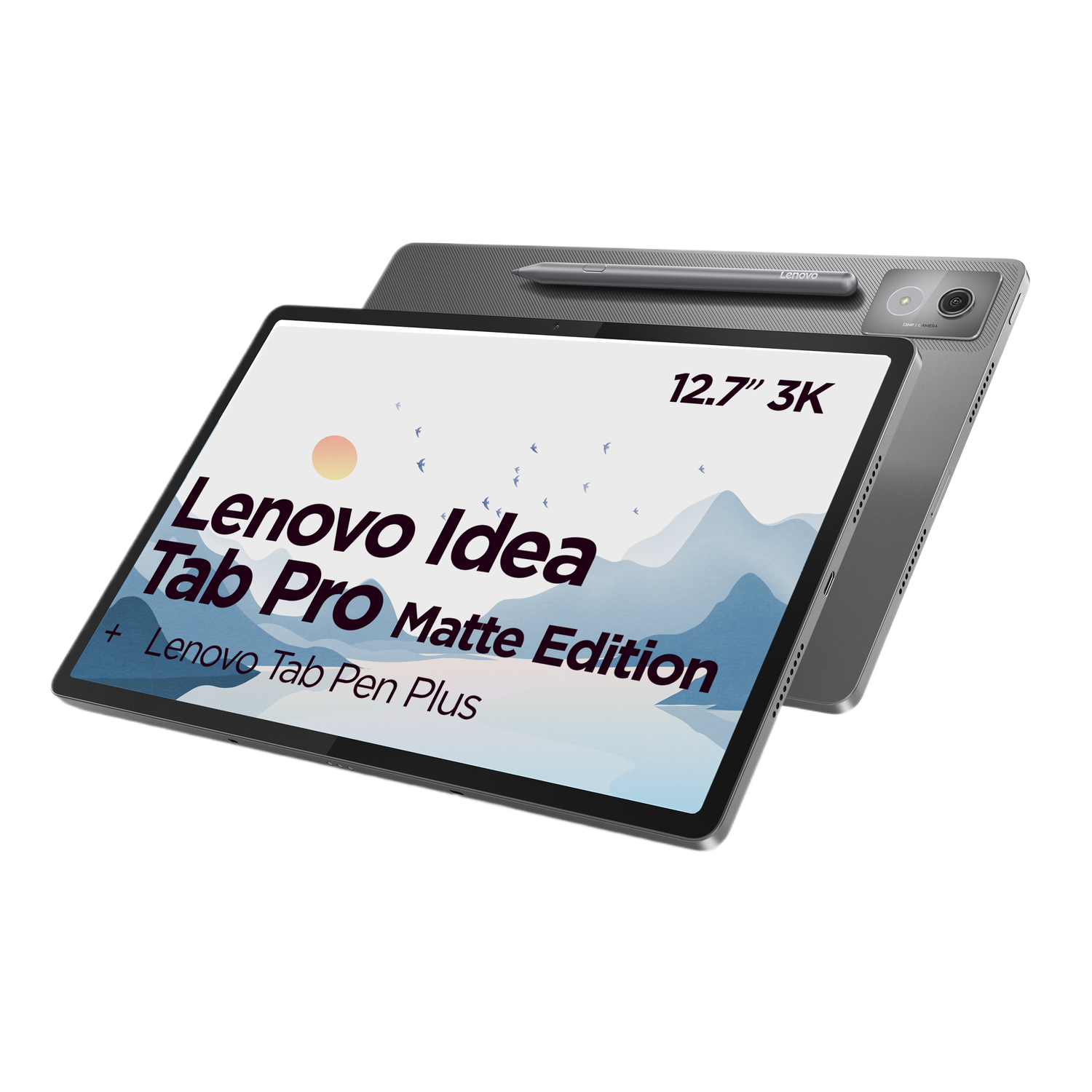 Lenovo Lenovo Idea Tab Pro Matte Display + Pen Plus - 12.7 Inch 256 Gb Grijs Wifi