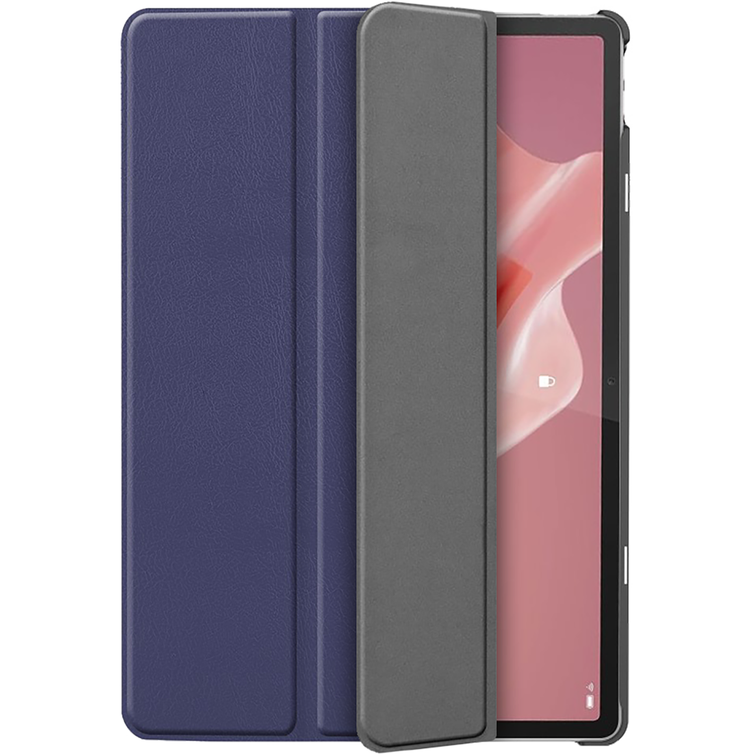 Just in case Just In Case 505408 Lenovo Tab P12 Trifold Beschermhoes Blauw