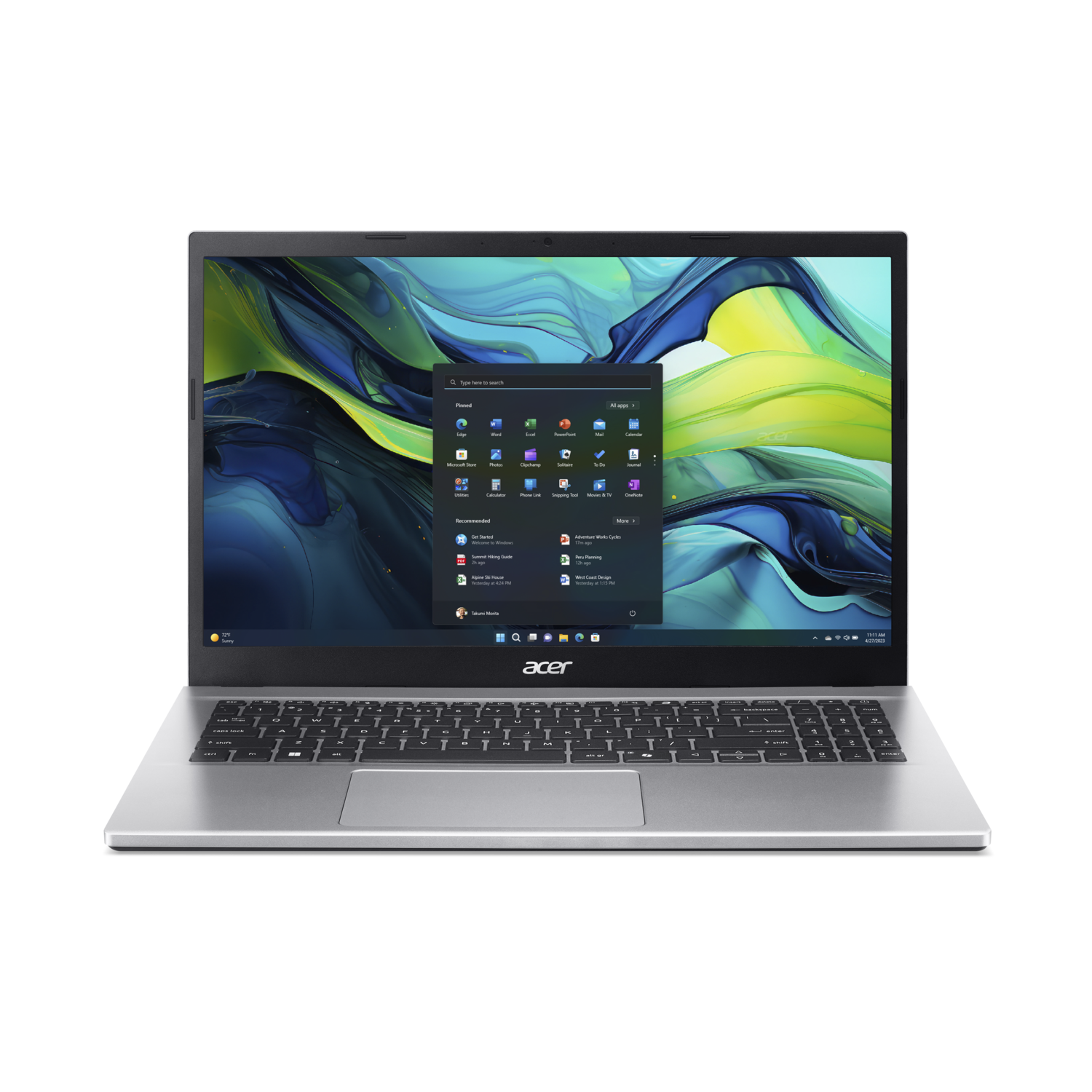 Acer Acer Aspire Go 15 Ag15-42p-r6ql - 15.6 Inch Ryzen™ 7 5825u 16 Gb 512 Radeon™ Rx Vega 8 - Silver