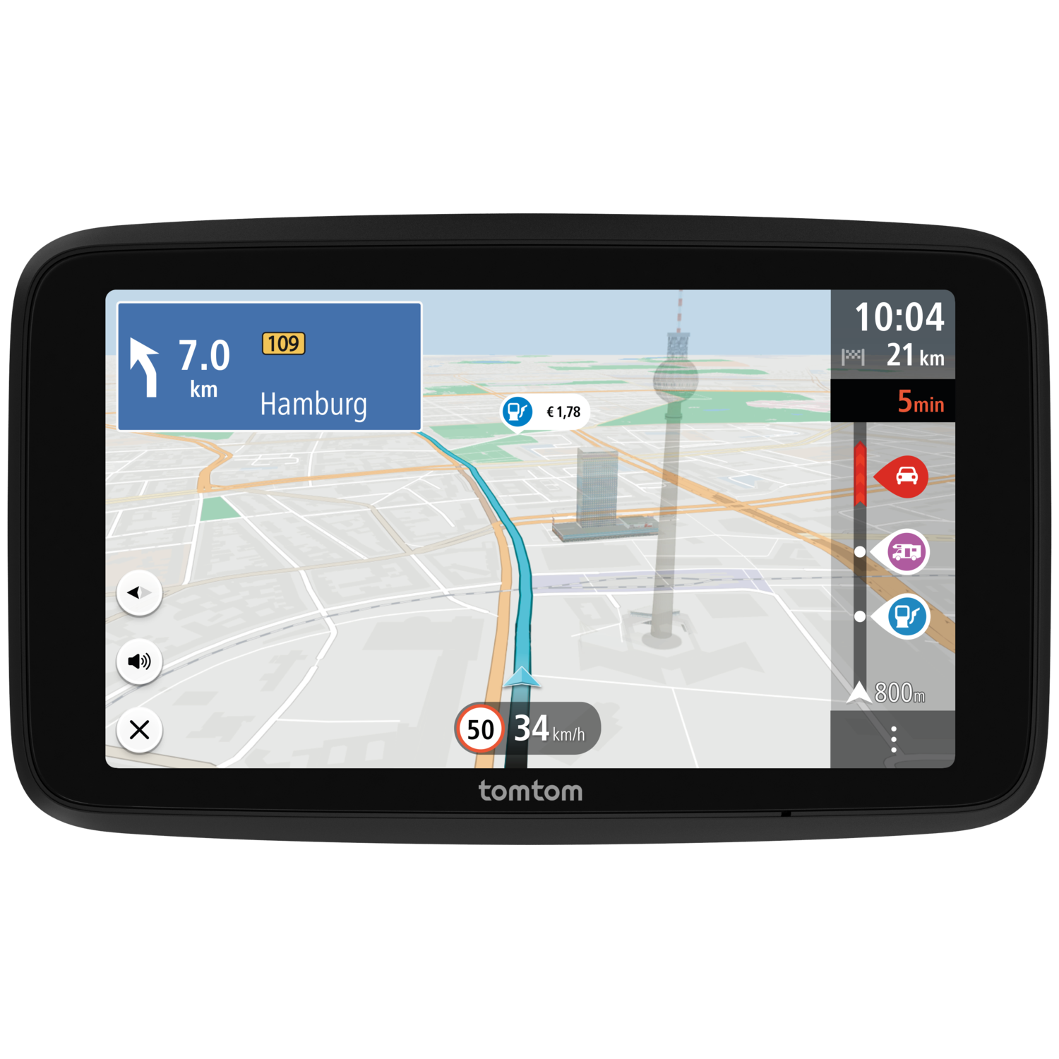Tomtom TomTom Go Camper Tour 2nd Gen Navigatiesysteem Europa