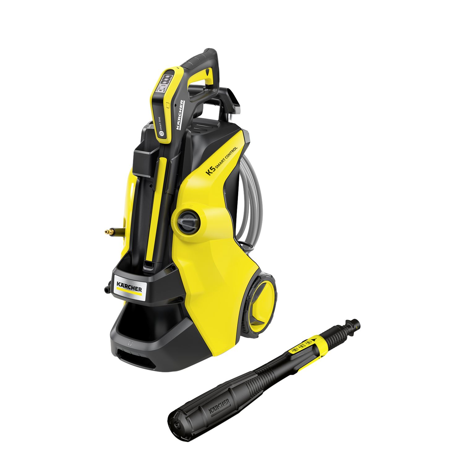 Kärcher Karcher K 5 Smart Control Flex - Geschikt Voor 40 M² 2100 W 145 Bar Hogedrukreiniger Geel