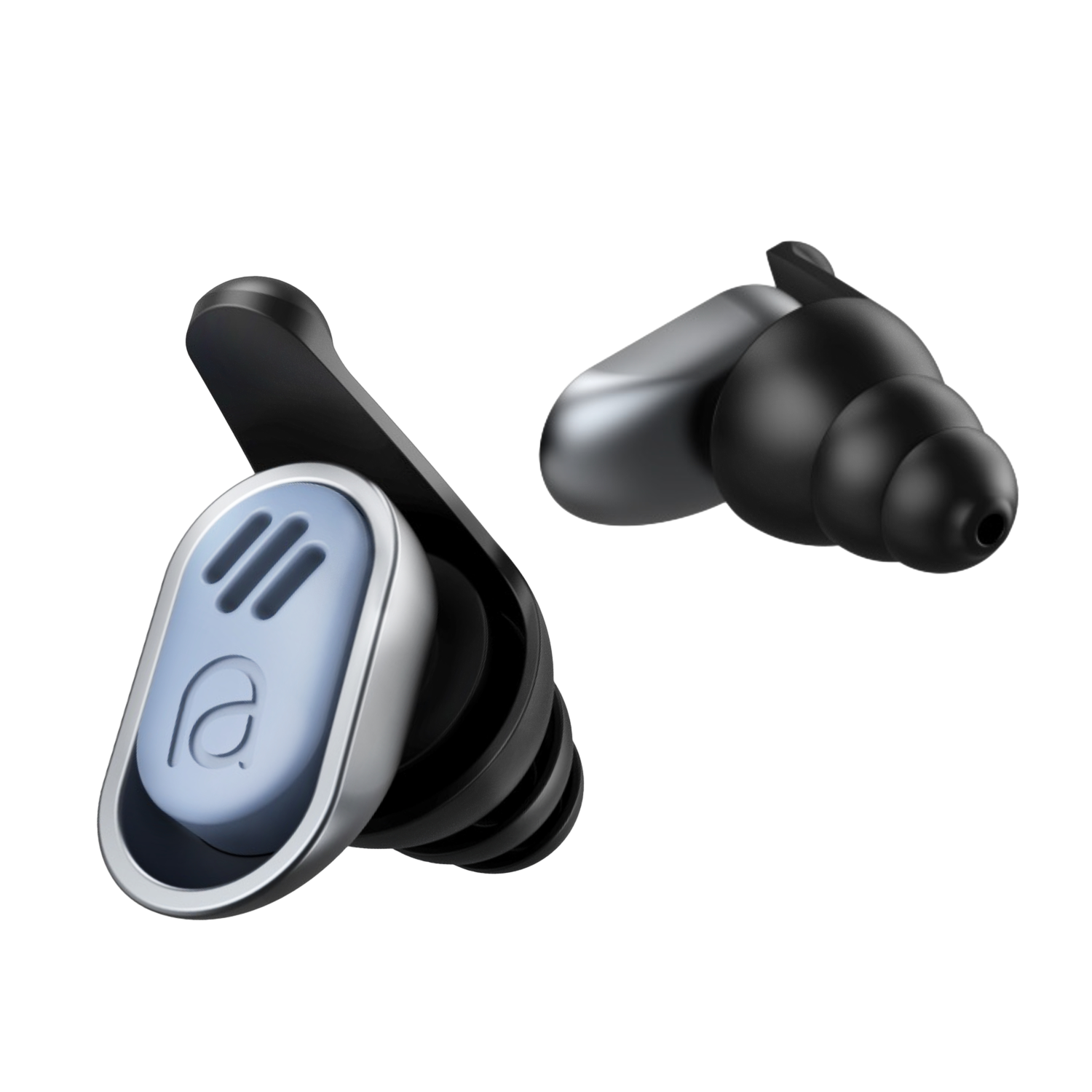 Mixx Assistive Audio Music Hearing Protection Ear Plugs Oordopjes Zwart