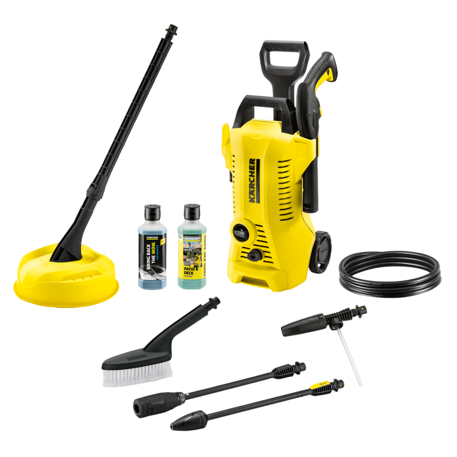 Kärcher Karcher K 2 Power Control Car - Geschikt Voor 20 M² 1400 W 110 Bar Hogedrukreiniger Geel