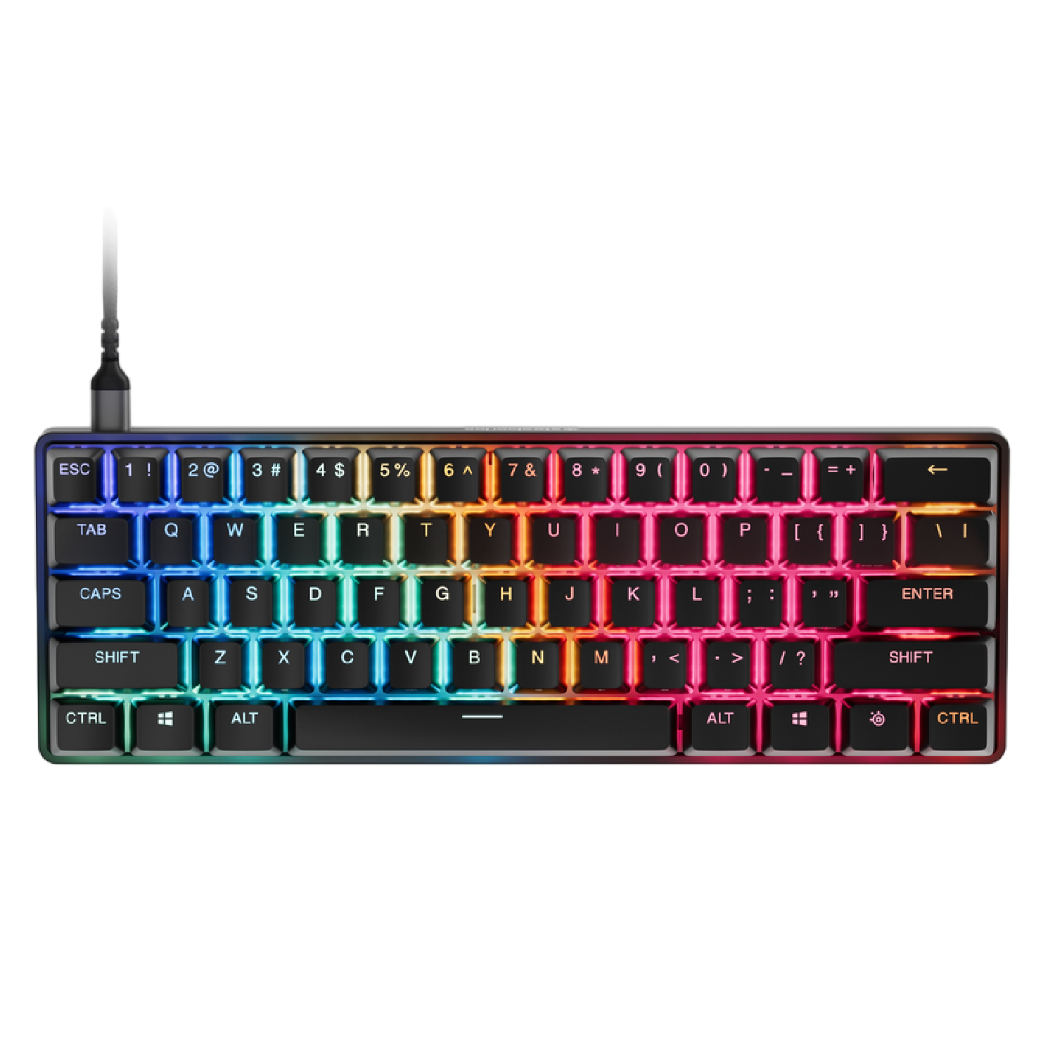 Steelseries Steelseries Apex Pro Mini Gen 3 Gaming Keyboard Qwerty Bedraad Gamingtoetsenbord Zwart