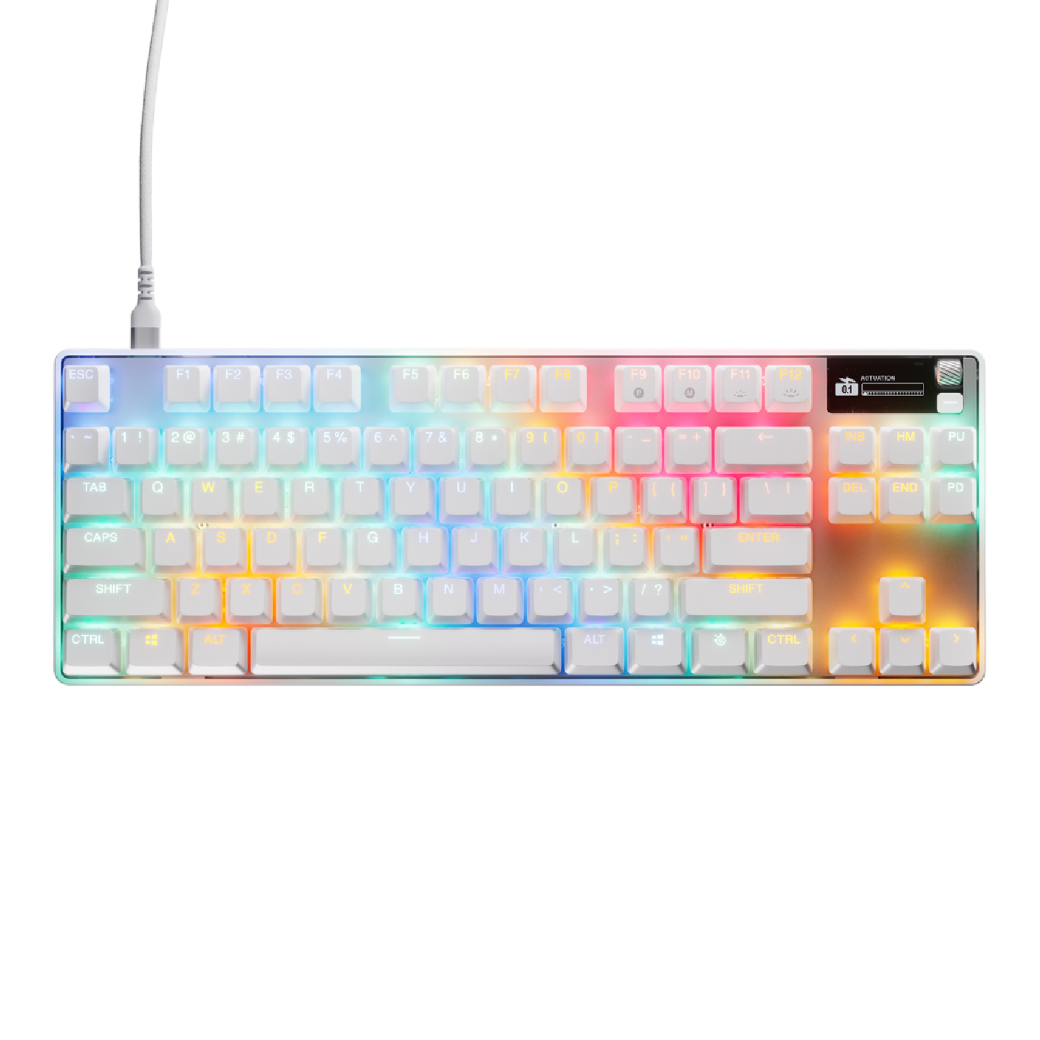 Steelseries Steelseries Apex Pro Tkl Gen 3 Gaming Keyboard Qwerty Bedraad Gamingtoetsenbord Wit