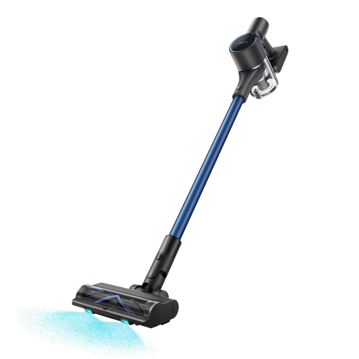 Mova S4 Detect Steelstofzuiger Incl. Kruimelzuiger Zwart