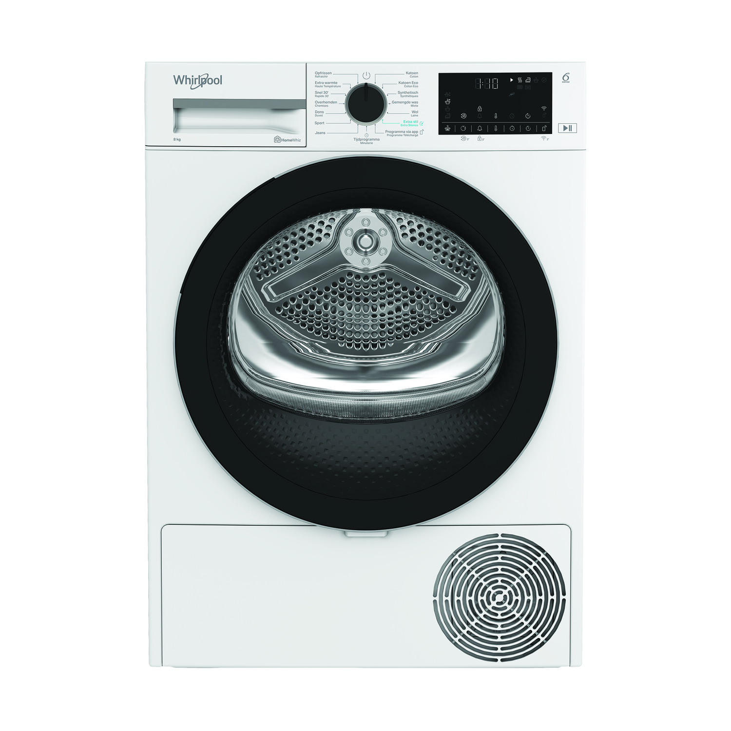 Whirlpool Whirlpool C WD 84m Wbs Be - Warmtepompdroger 8 Kg 63 Db Energielabel