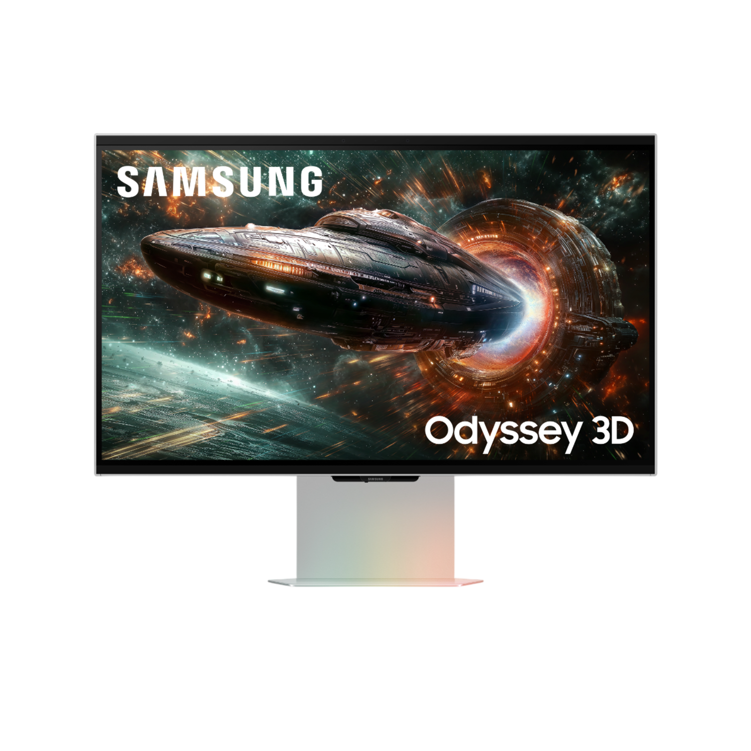 Samsung Samsung Odyssey 3d Ls27fg900xuxen - 27 Inch 3840 X 2160 (ultra Hd 4k) 1 Ms 165 Hz - Silver
