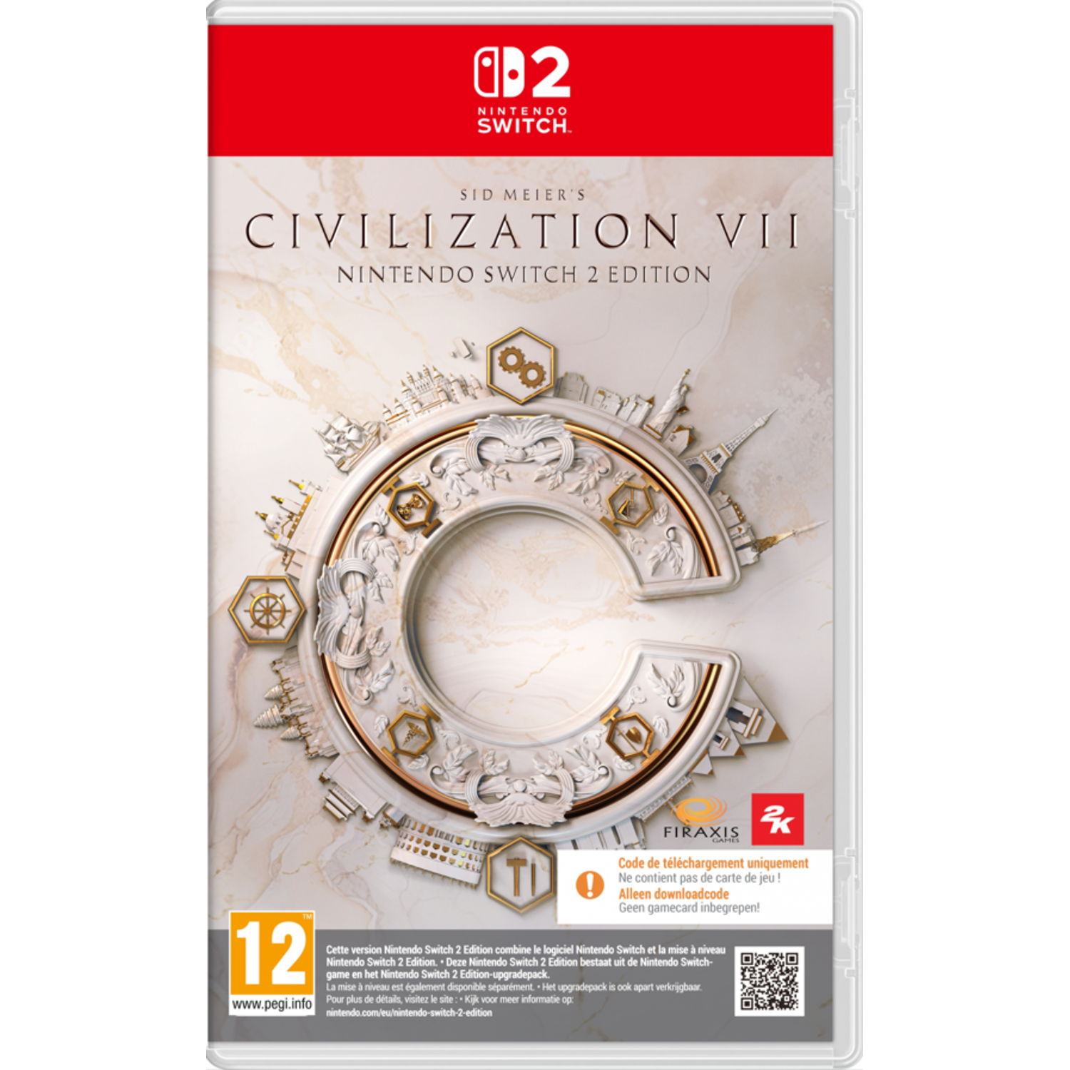2K Games 2k Civilization Vii Switch (download Code)