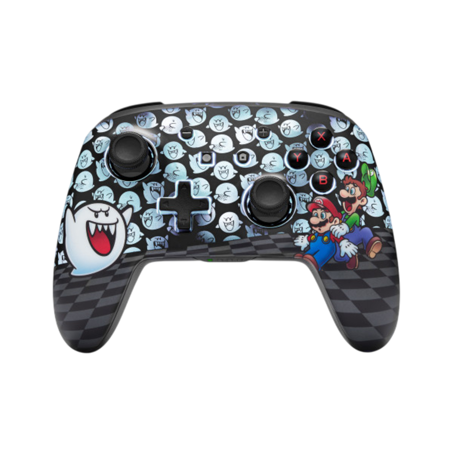 Powera Controller Nsw - Lum. Etched Mario Nintendo Switch Zwart