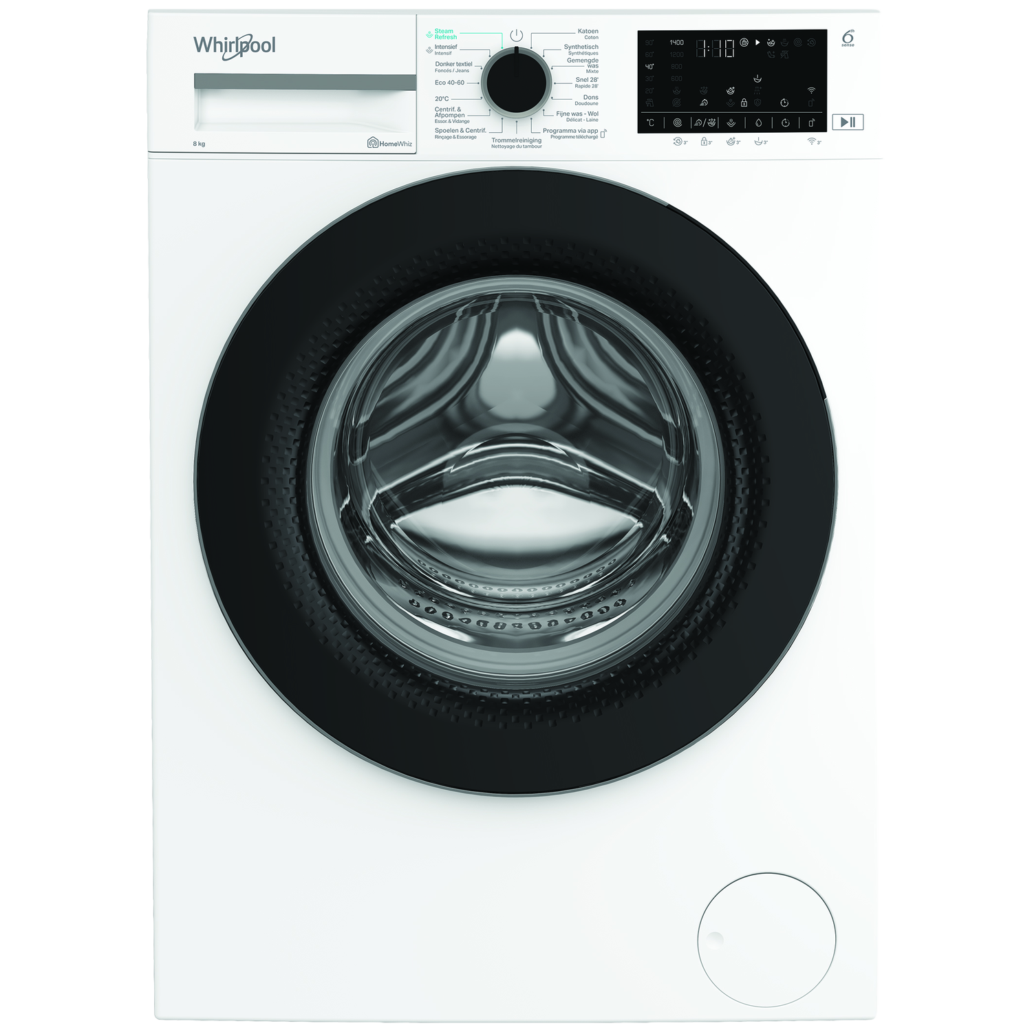 Whirlpool Whirlpool Wam 87wb Be A-10% - 76 Db Wasmachine (8 Kg 1400 Rpm A)