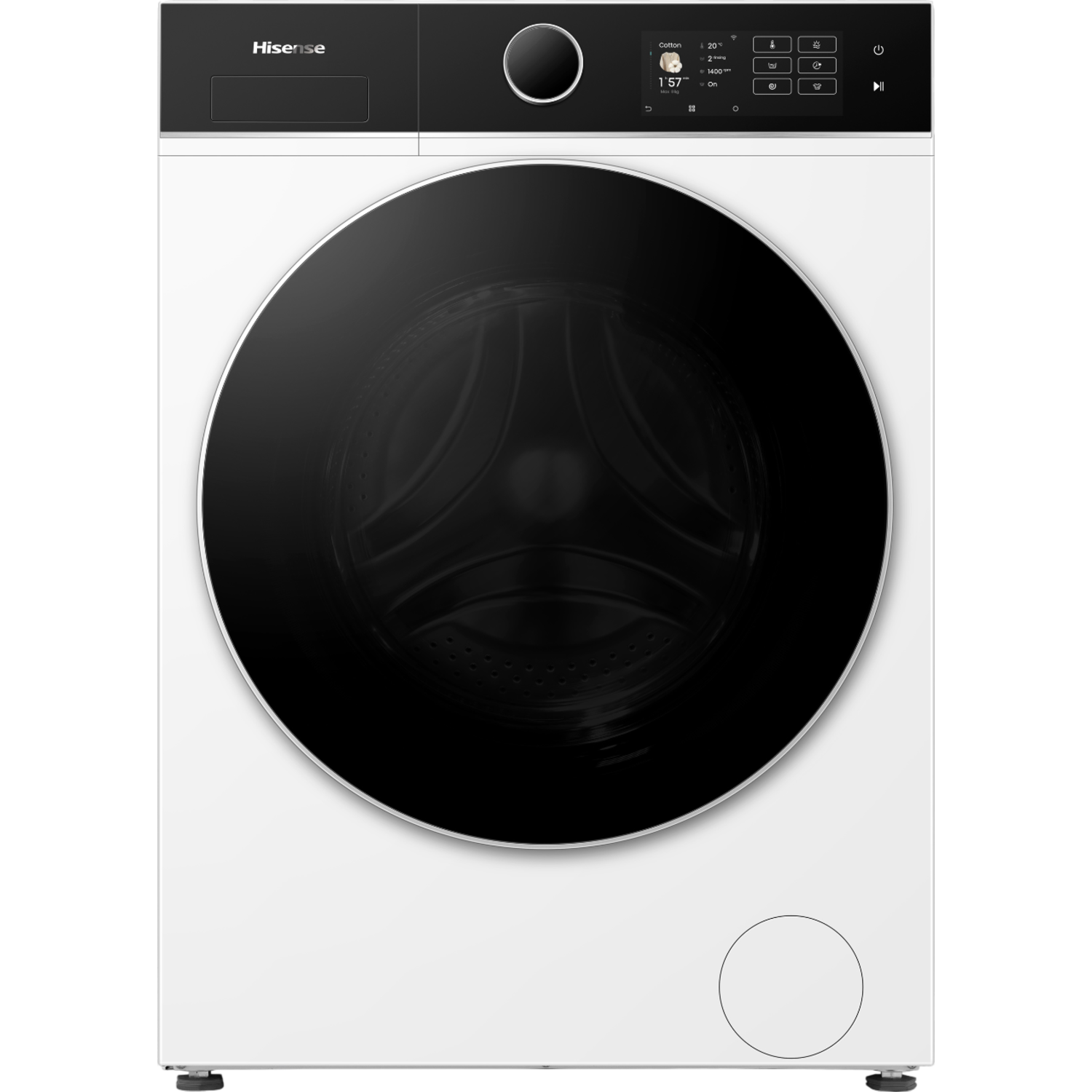 Hisense Hisense WD5i8043bwf - Was-droogcombinatie 8 Kg + 5 1400 Rpm 72 Db