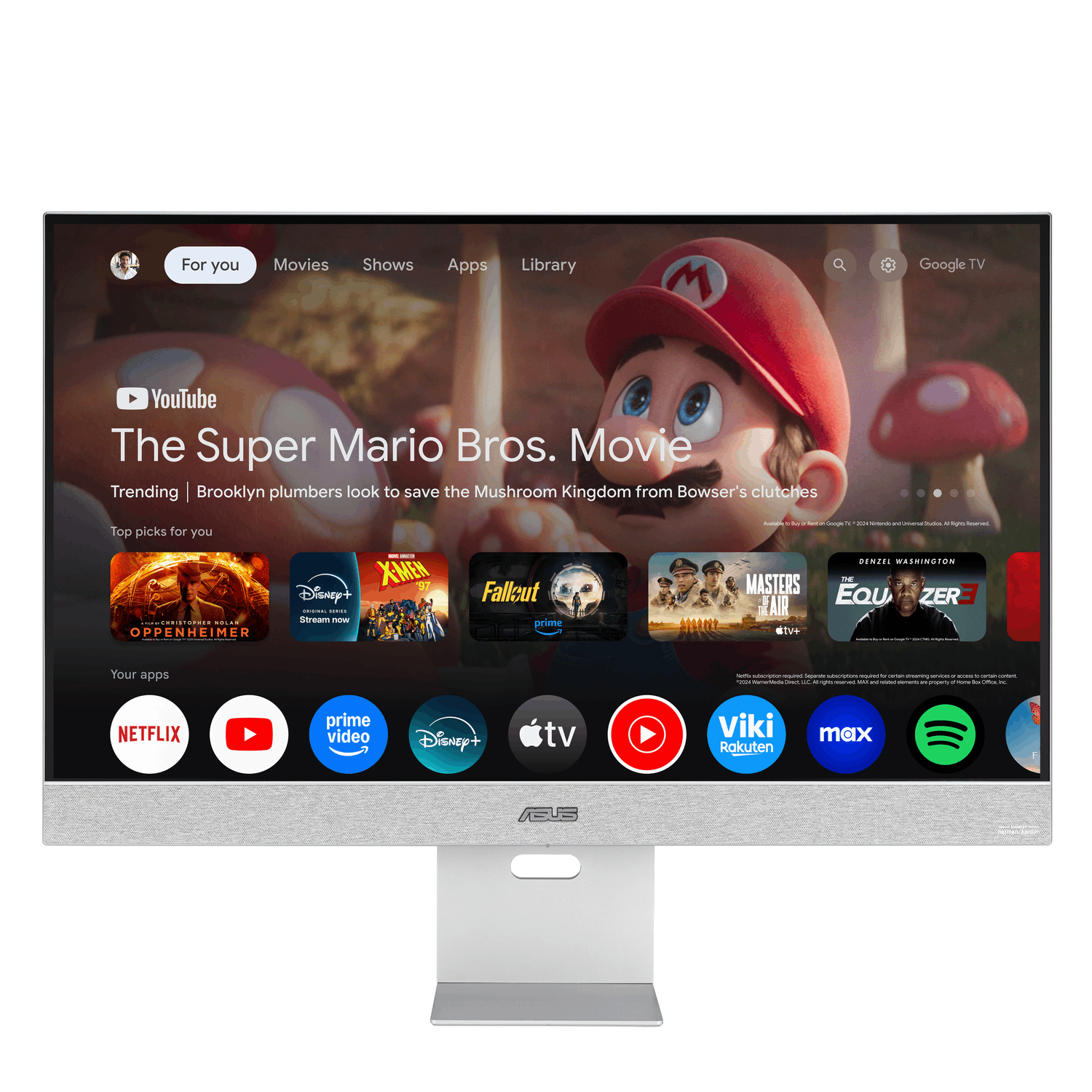 Asus Asus Zenscreen Smart Ms32uc - 31.5 Inch 3840 X 2160 (ultra Hd 4k) 5 Ms 60 Hz