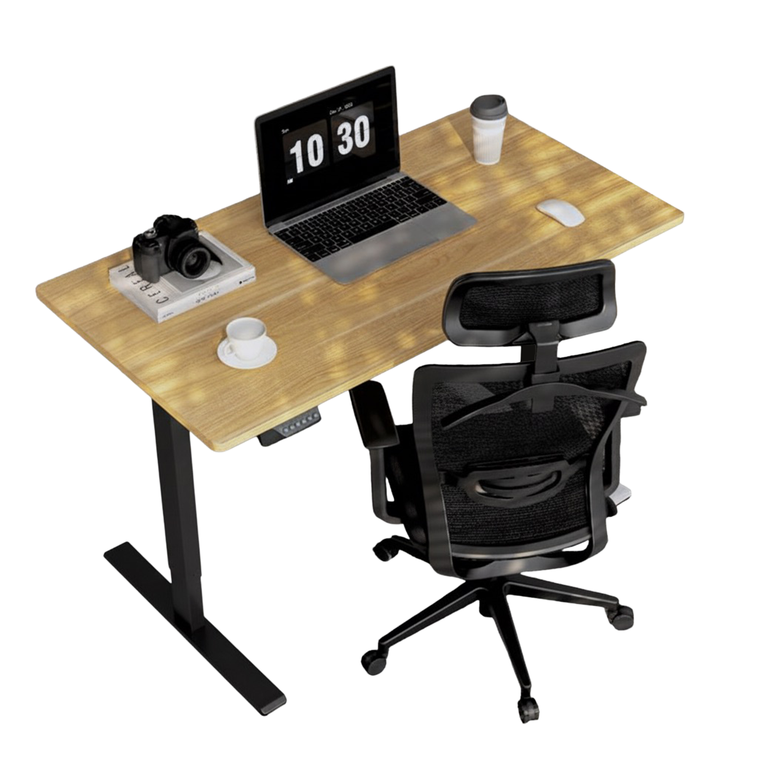 Flexispot Luxe Elektrisch Zit/sta Bureau Kantoor Zit/sta Bureau