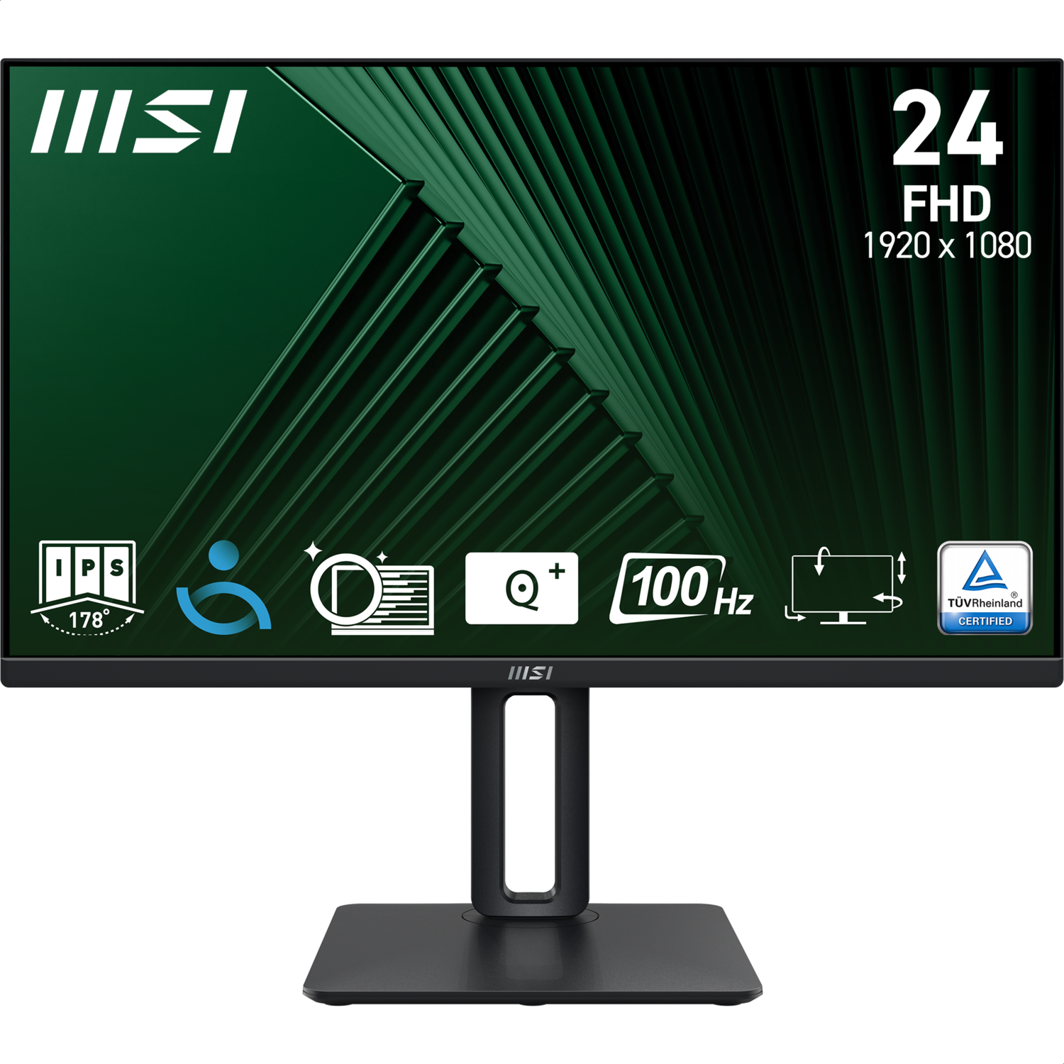 MSI MSI Pro Mp245pg - 23.8 Inch 1920 X 1080 (full Hd) Ips-paneel In Hoogte Verstelbaar