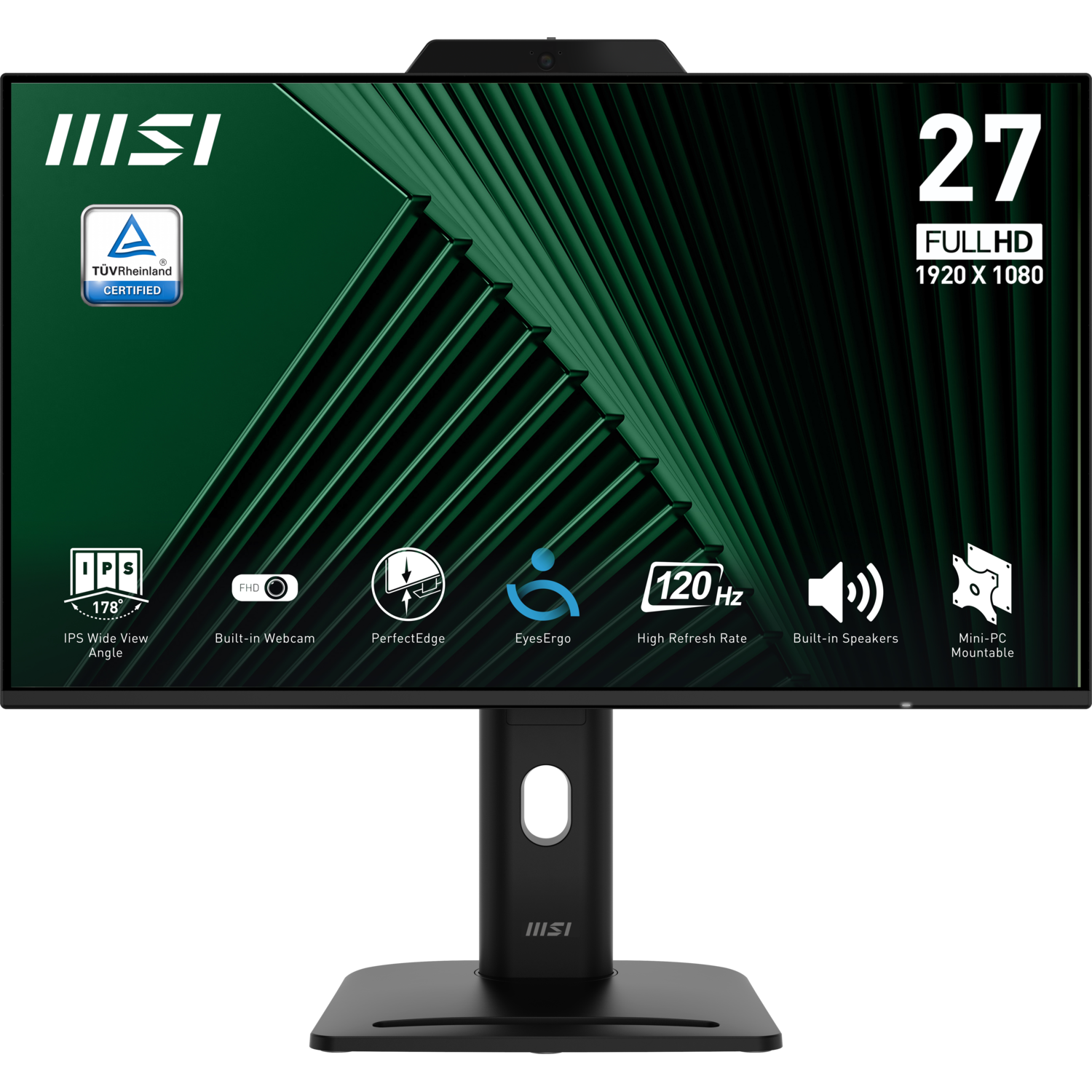 MSI MSI Pro Mp272pmg - 27 Inch 1920 X 1080 (full Hd) Ips-paneel In Hoogte Verstelbaar