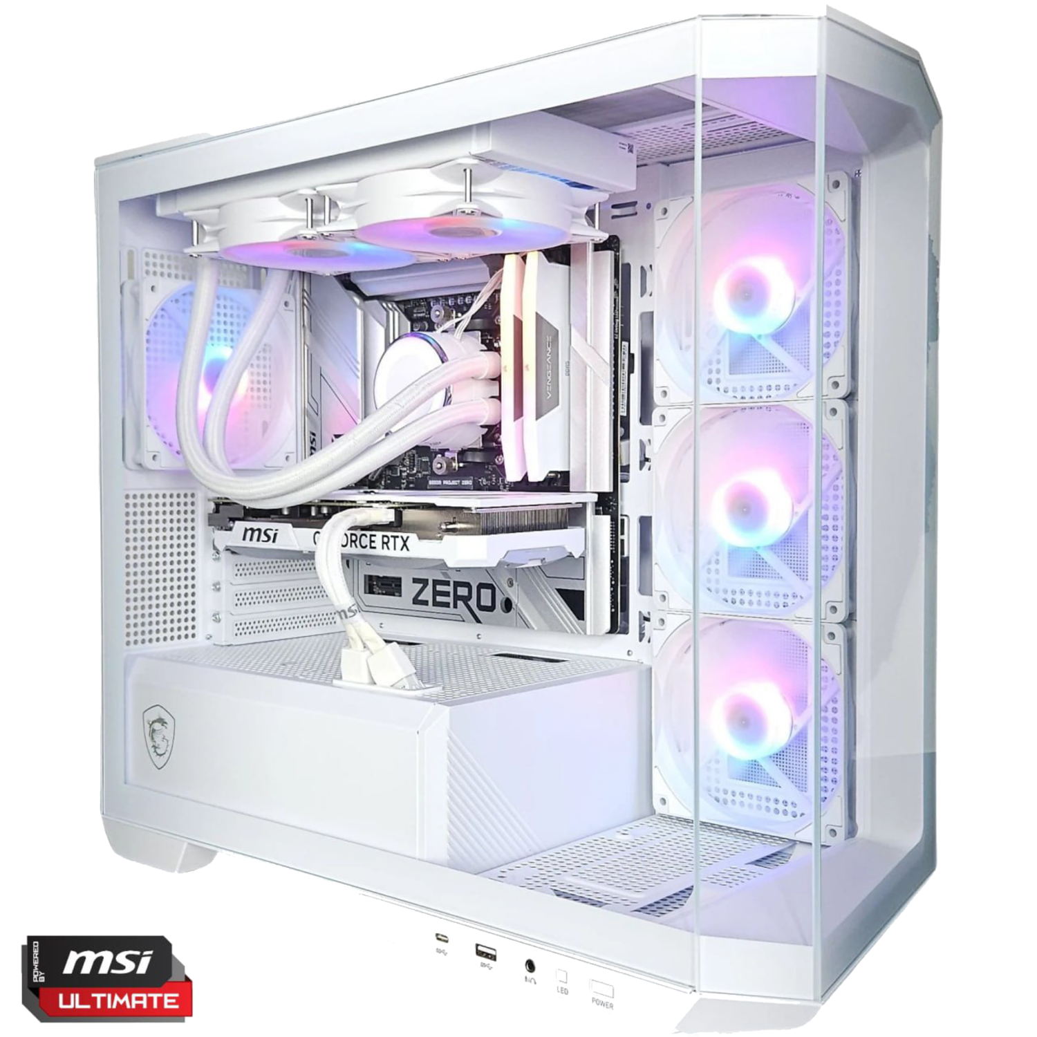 Extremegamer By MSI V2 Amd White - Ryzen 7 9800x3d 32 Gb 2 Tb Geforce Rtx™ 5070
