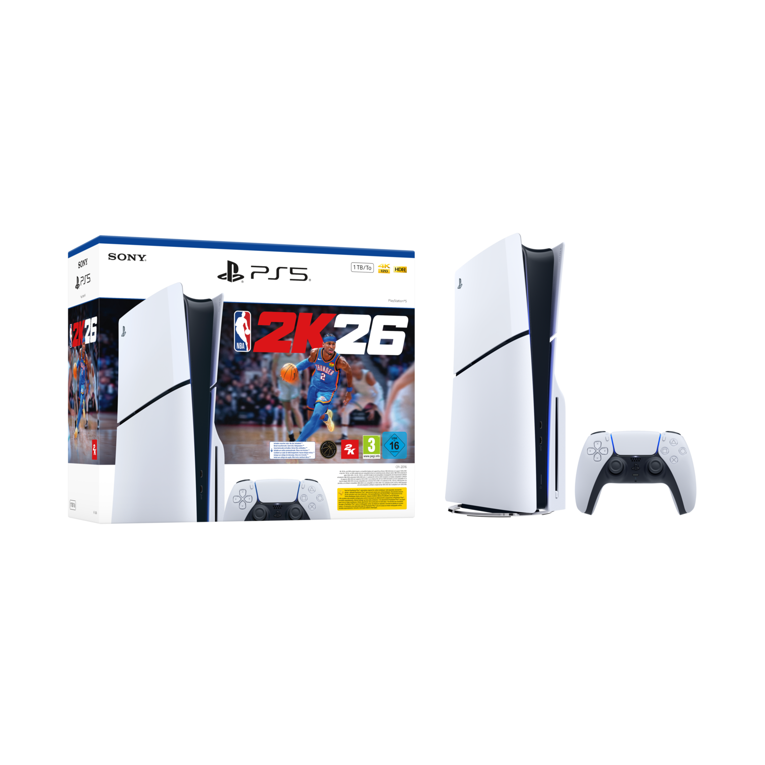 Sony Sony Playstation 5 Console + Nba 2k26 1 Tb