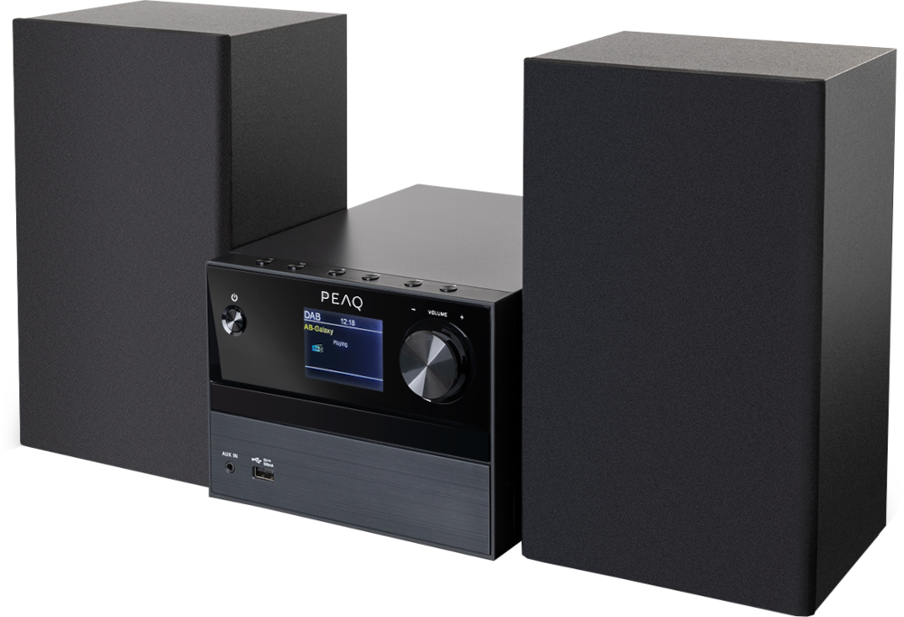 PEAQ Peaq Pms 320-1 Stereoset Zwart