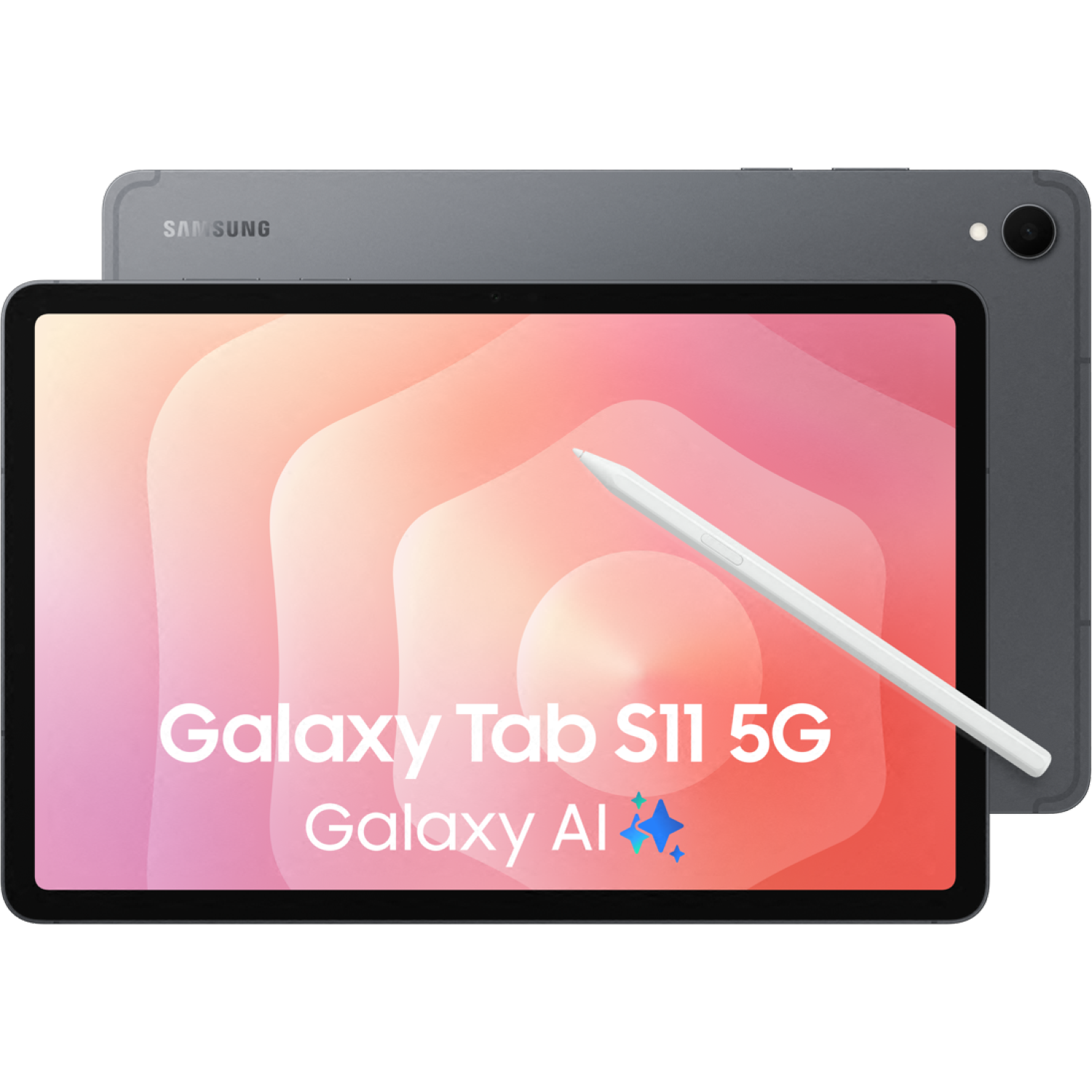 Samsung Samsung Galaxy Tab S11 - 11 Inch 256 Gb Grijs Wifi + 5g