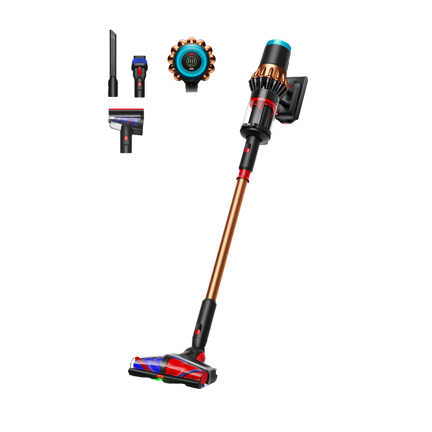 Dyson Dyson V16 Piston Animal Steelstofzuiger Mat Zwart/ Koper