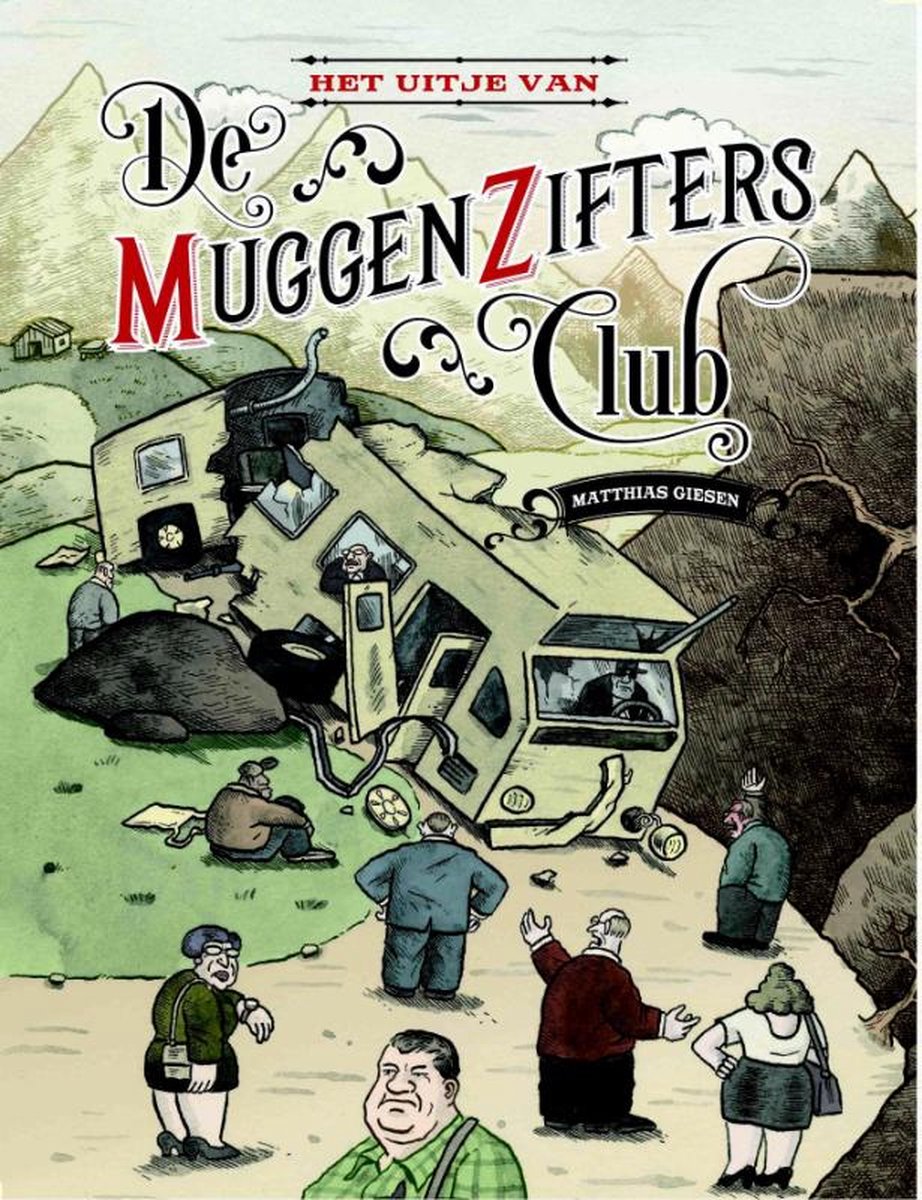 Het uitje van de muggenziftersclub