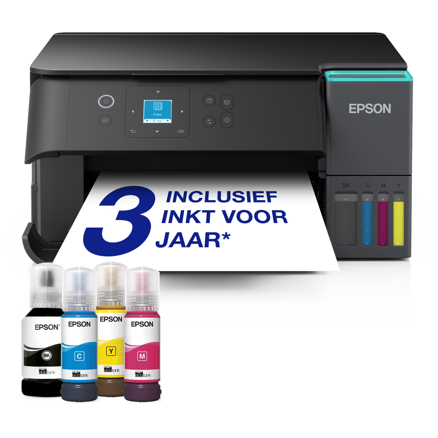 Epson Epson Ecotank Et-2951 - Printen Kopiëren En Scannen Inkt Kleur All-in-one-printer