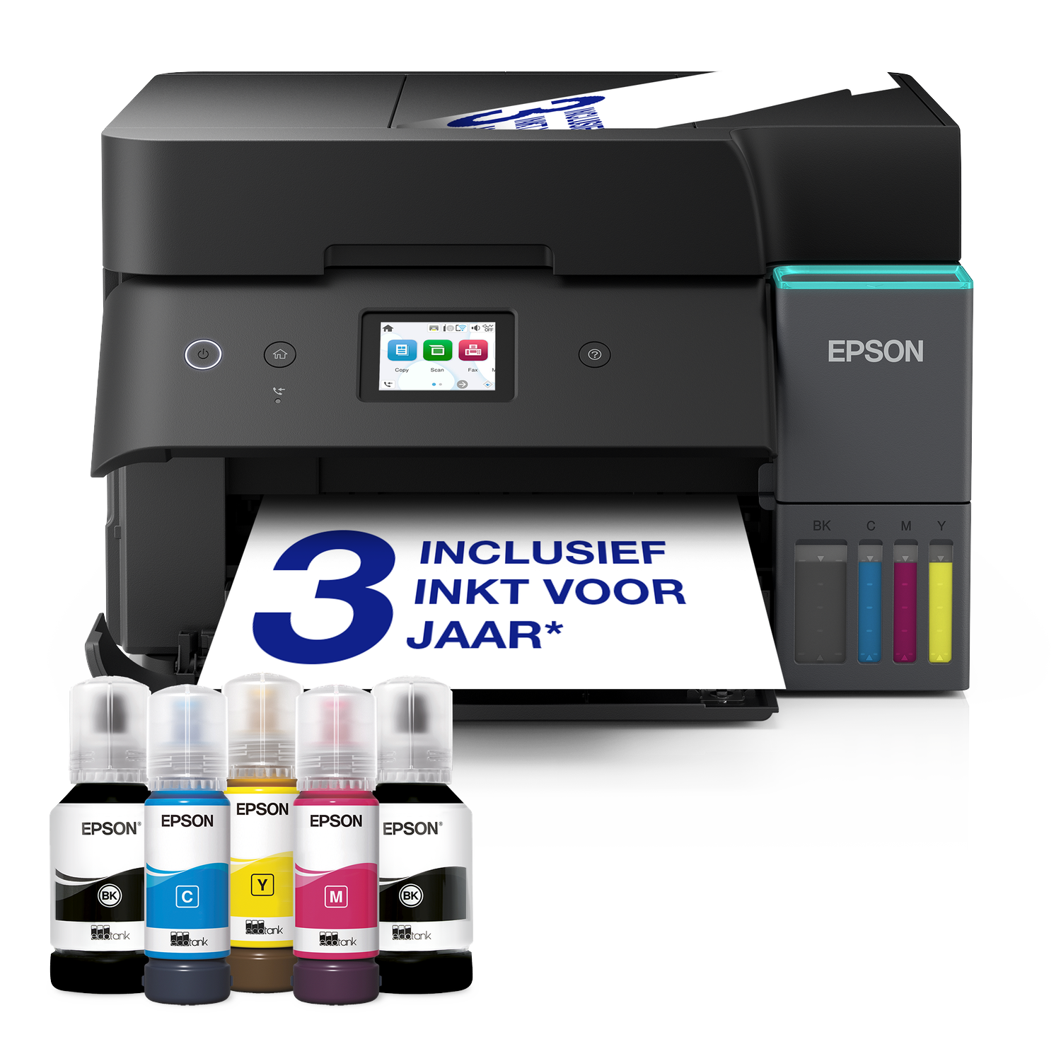 Epson Epson Ecotank Et-4950 - Printen Kopiëren En Scannen Inkt Kleur All-in-one-printer